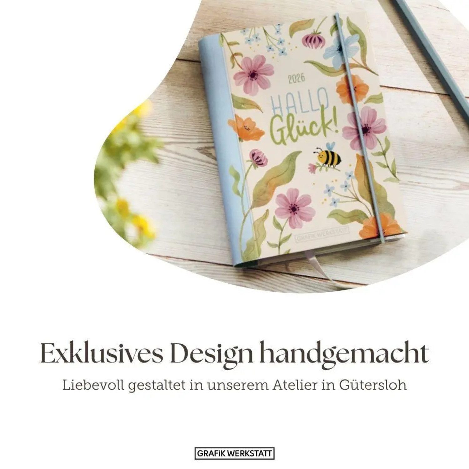 Grafik Werkstatt Taschenkalender Terminplaner Lederlook 2026 Rot