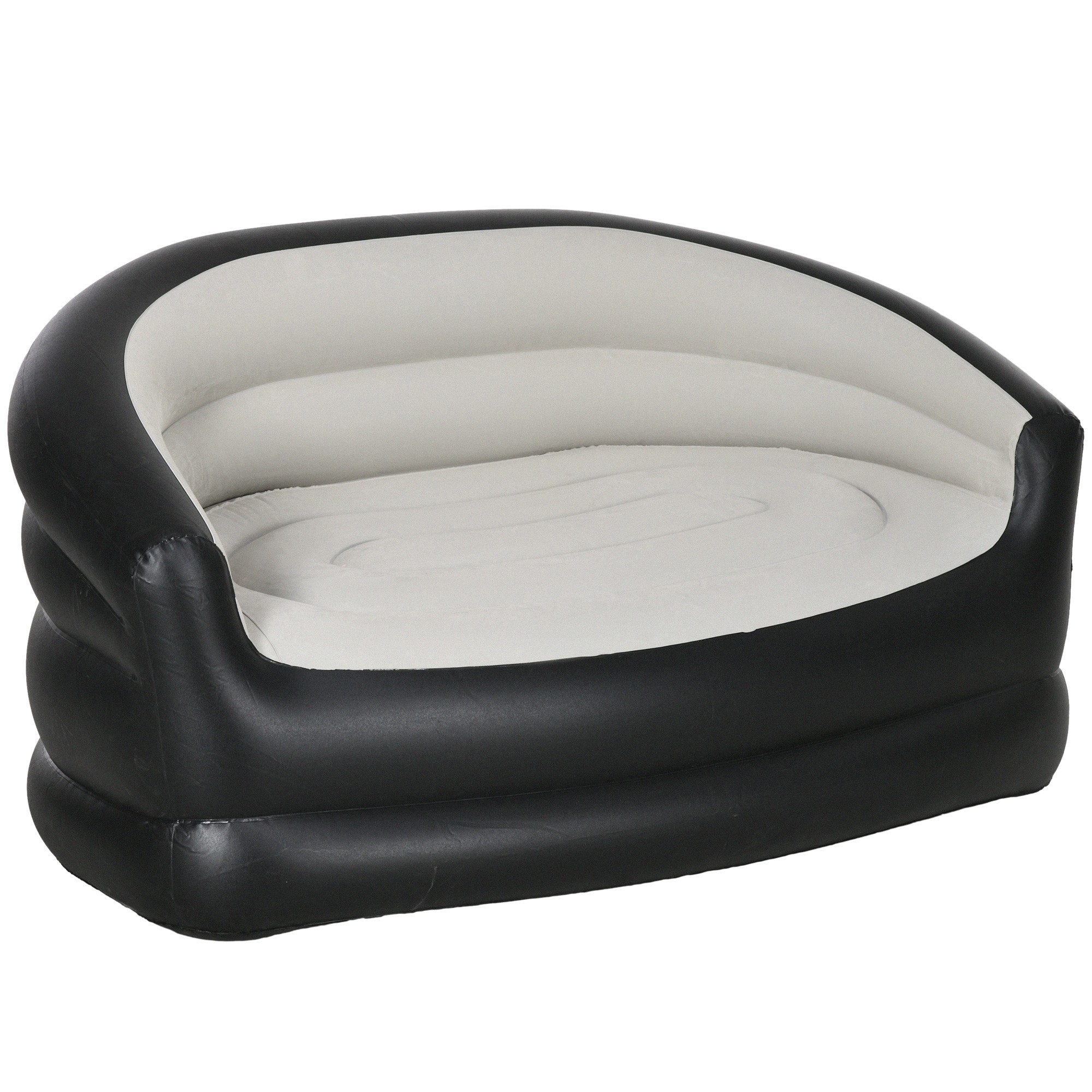 Outsunny Luftsessel Aufblasbares Sofa mit weichem günstig online kaufen