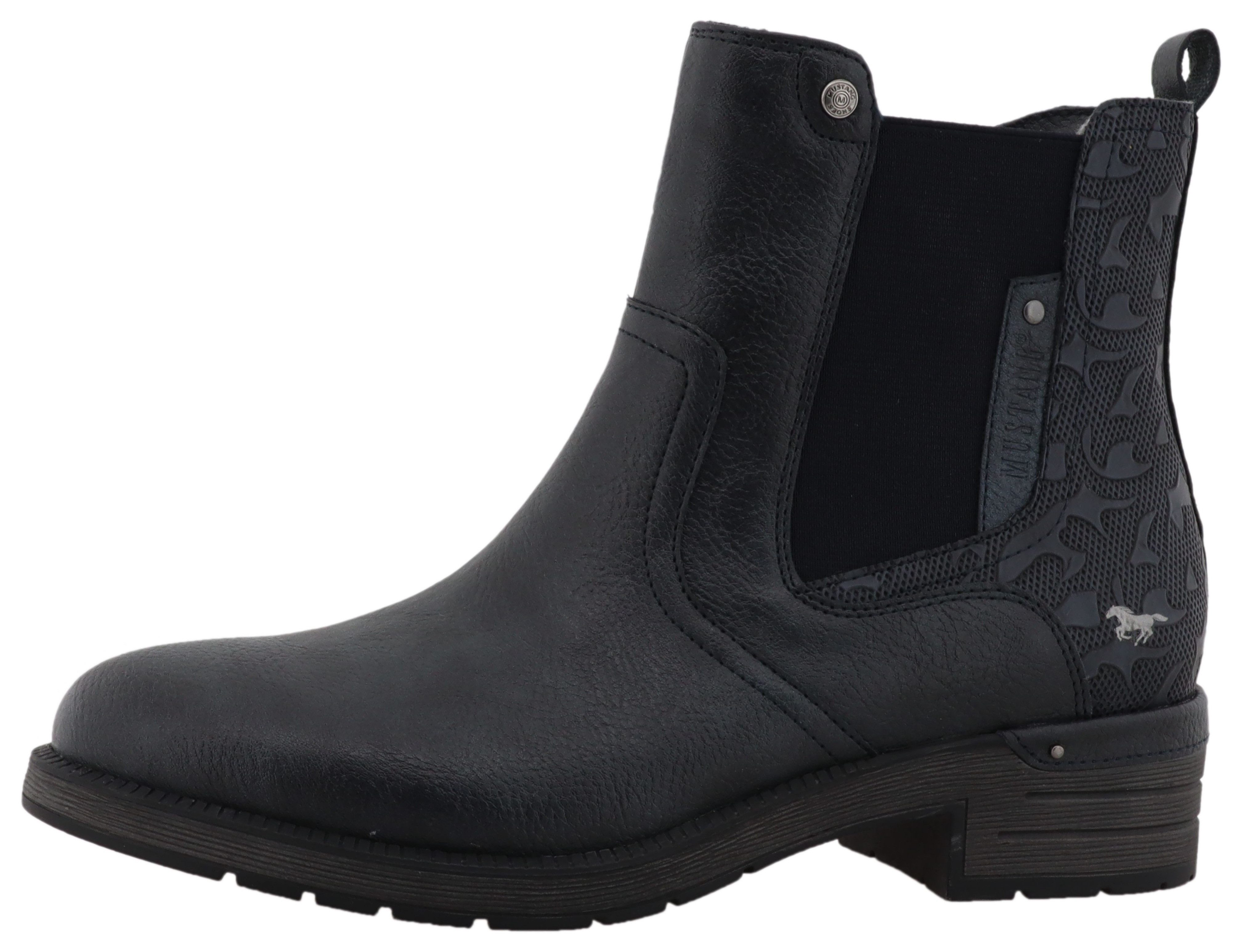 Mustang Shoes Gelja Winterstiefelette Stiefelette, Winterboots mit Anziehla günstig online kaufen