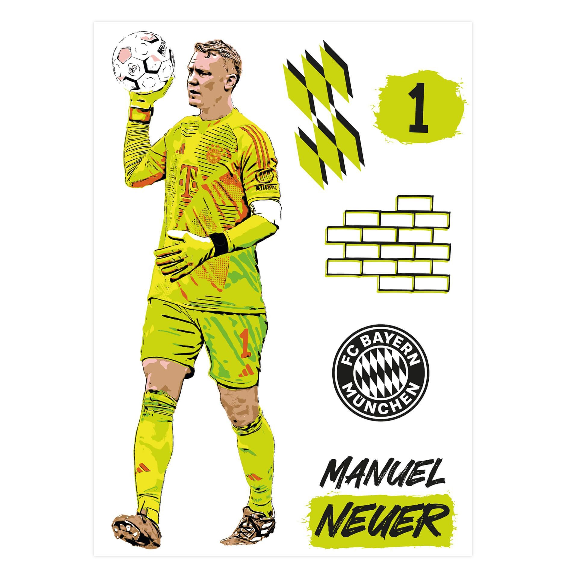 FC Bayern München Wandsticker FC Bayern günstig online kaufen