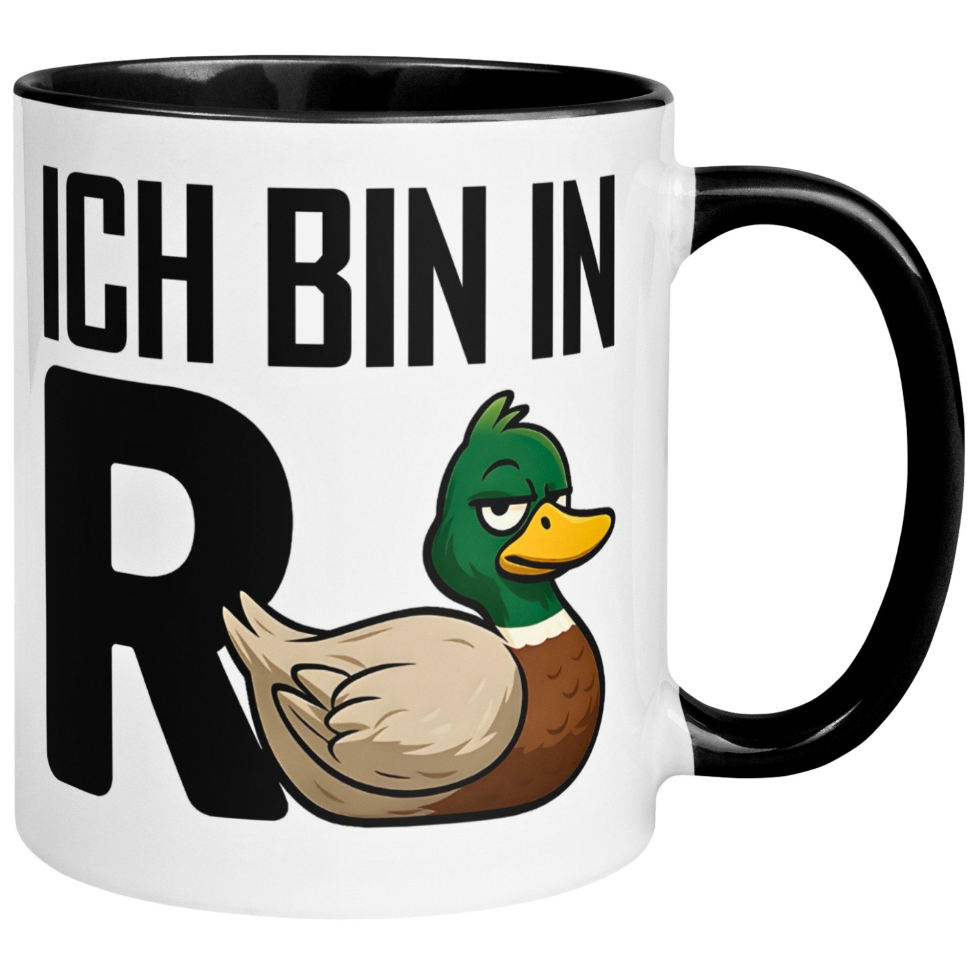 Momentals Tasse Rente – Ich bin in R-Ente – Geschenke Becher Renteneintritt Mann Frau, Gratis Versand · Links-&Rechtshänder · Spülmaschinenfest
