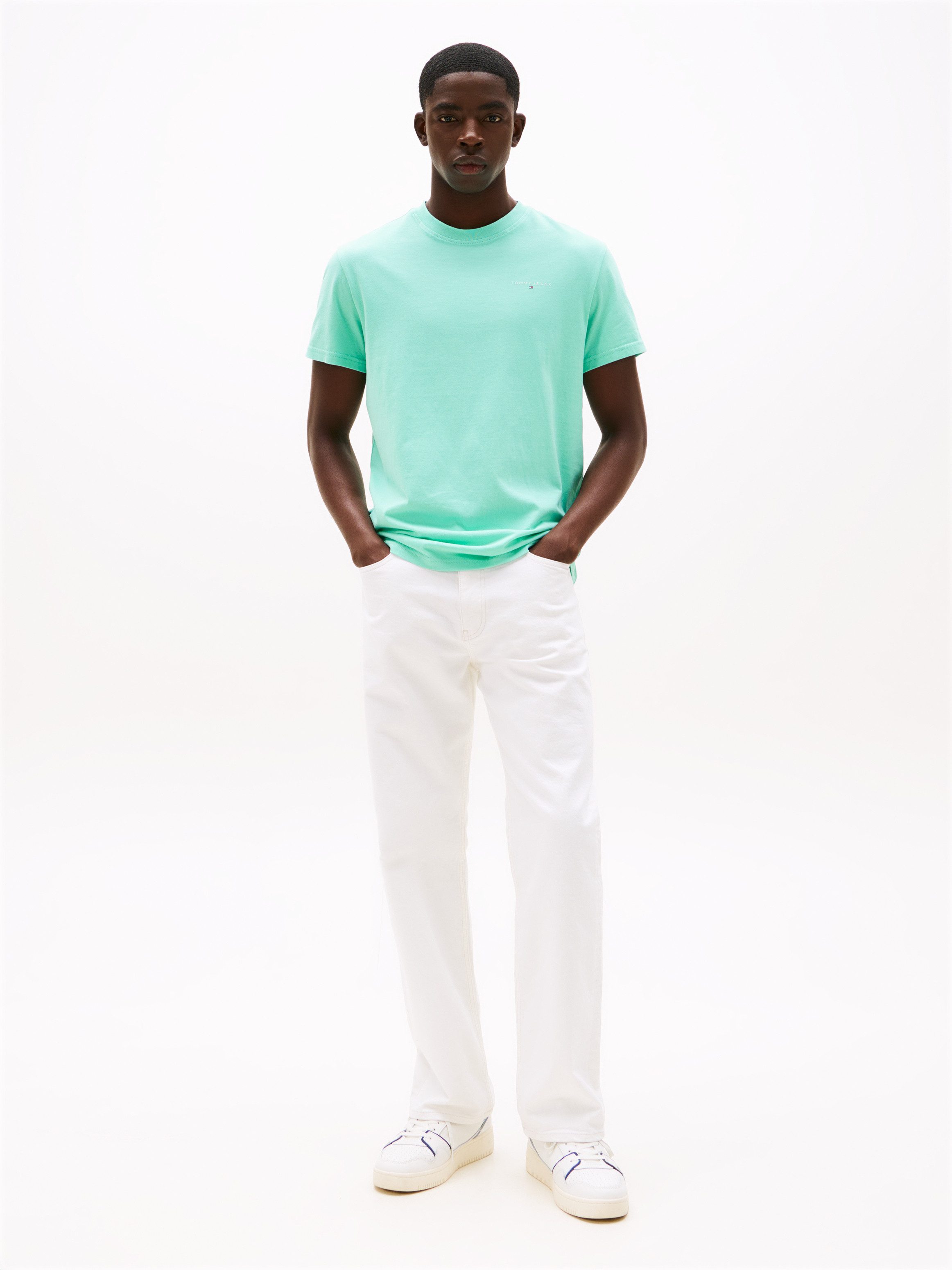 Tommy Jeans T-Shirt TJM SLIM LINEAR günstig online kaufen