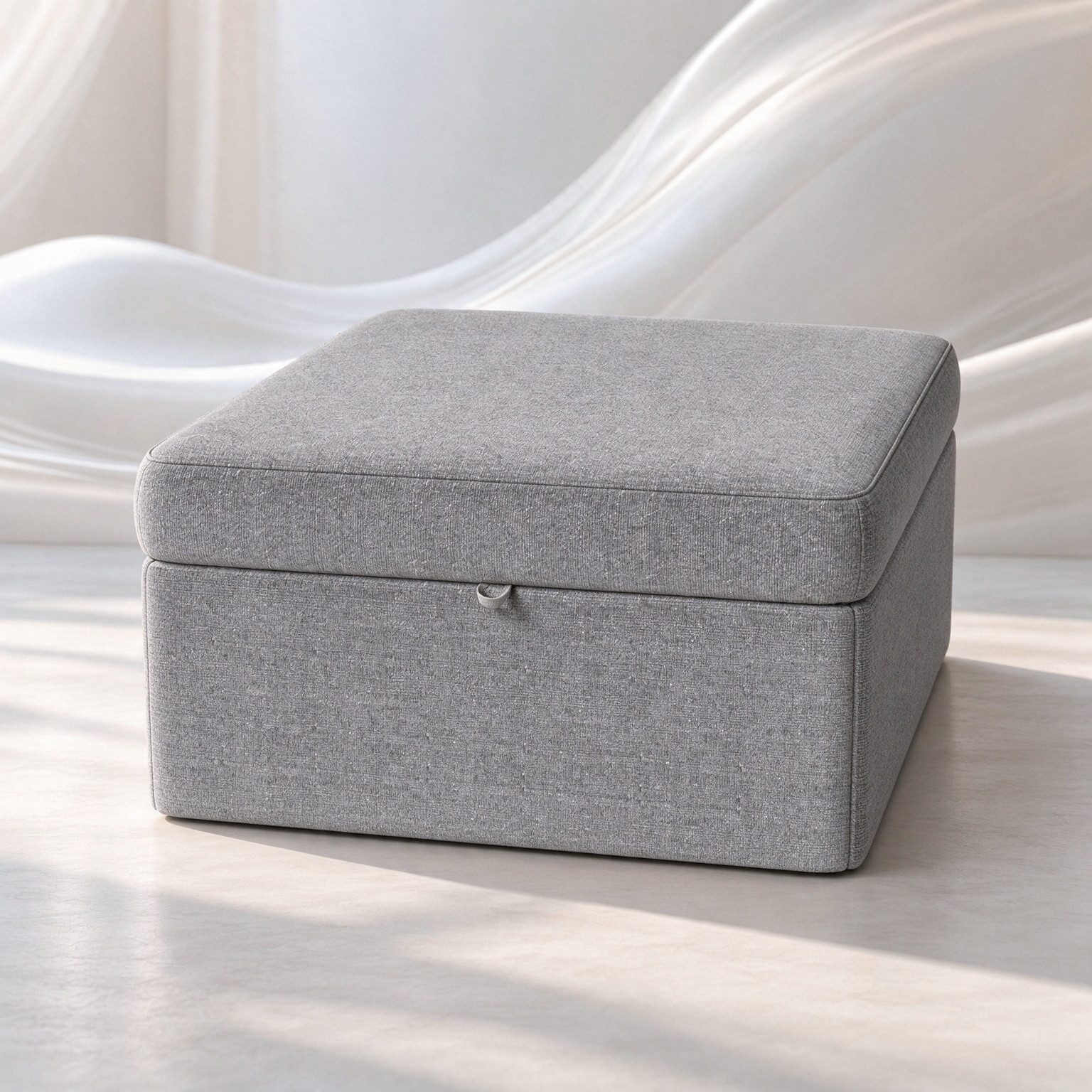 HOMAVO Ecksofa Schlafsofa, Couch L-Form, keine Montage erforderlich, inkl. Zierkissen, FSC® modulares Sofa, optionale Schlaffunktion & flexible Ottomane, Größe modular anpassbar, Stauraum je Sitz & edles Chenille für Komfort
