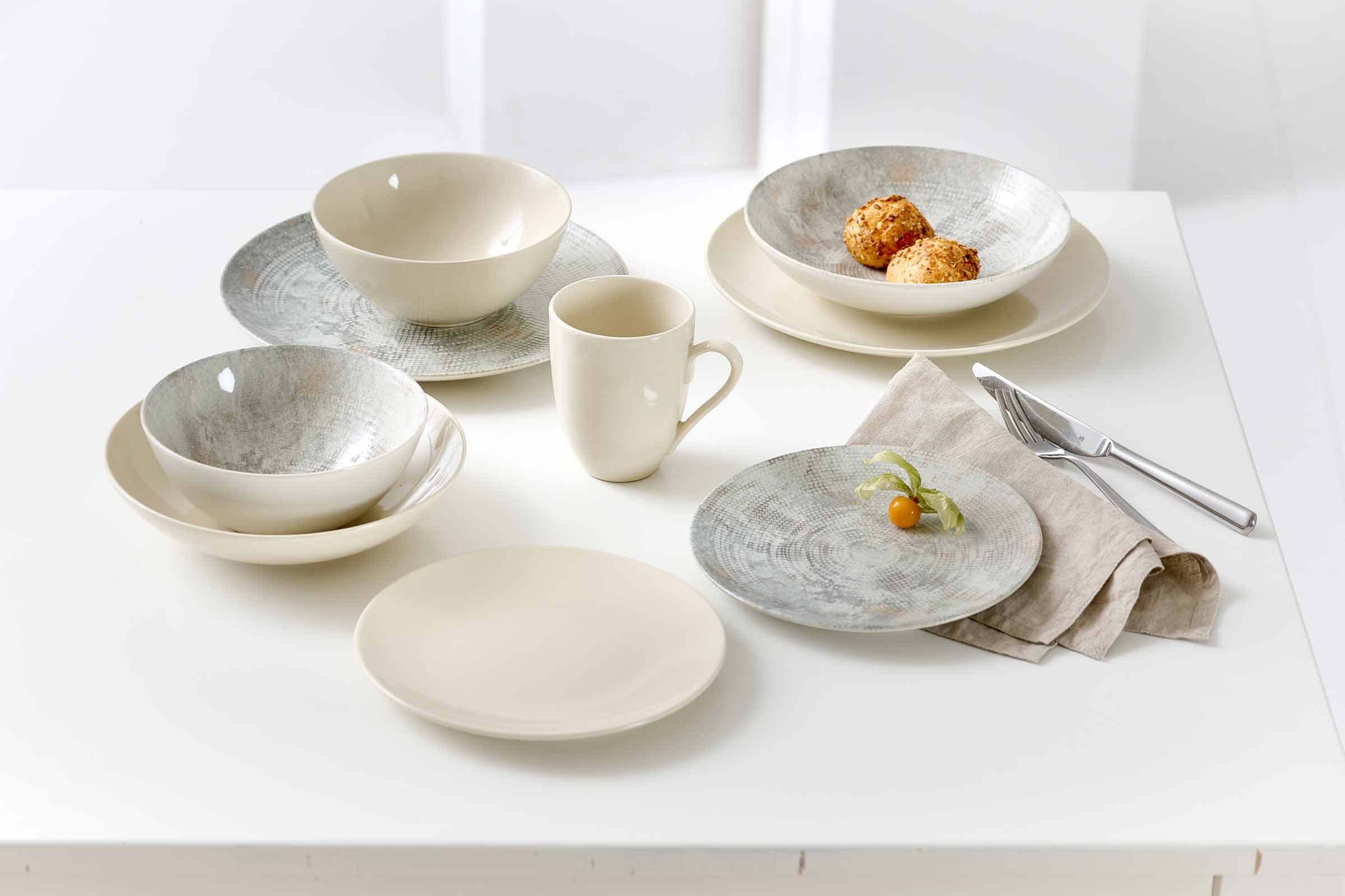 Ritzenhoff & Breker Suppenteller Cecina Suppenteller ø 21 cm 6er Set, (6 St)