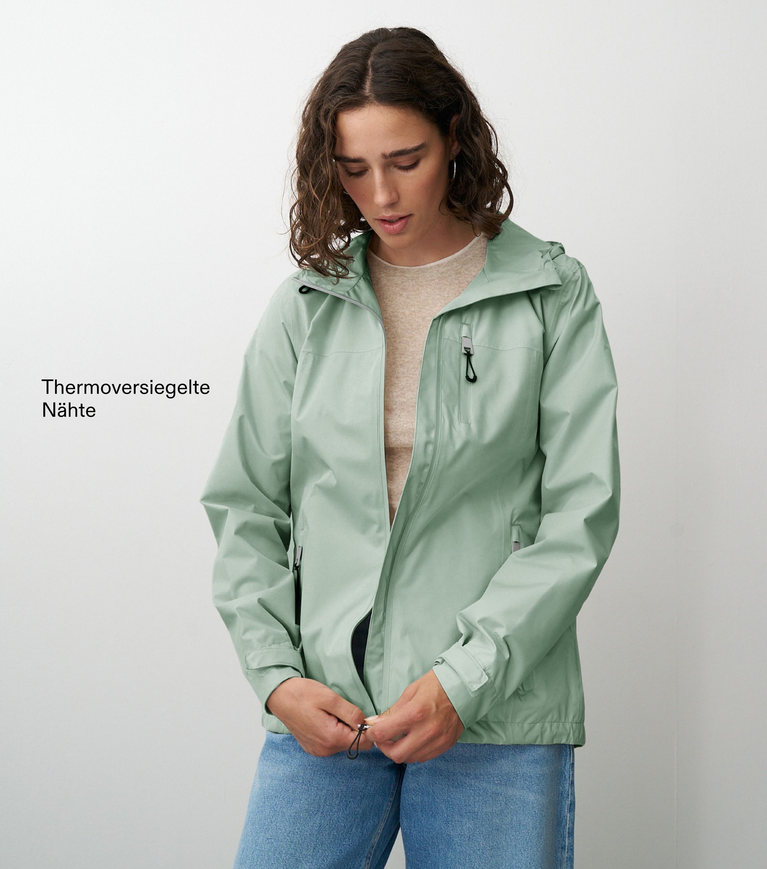 ONUA Regenjacke wasserdichte Wanderjacke, Outdoorjacke oder Hardshelljacke
