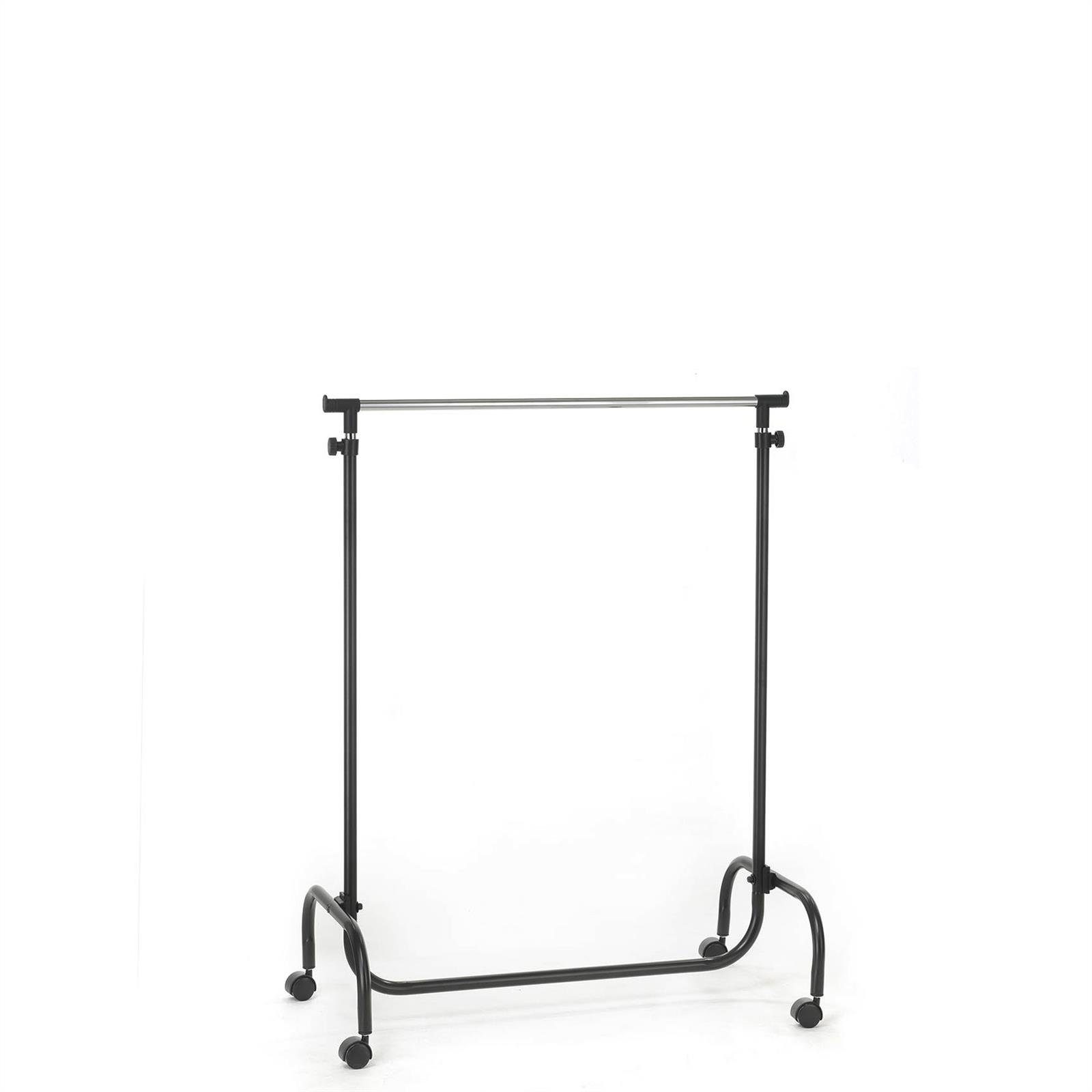 IDIMEX Garderobenständer TIGER, Rollgarderobe Garderobenwagen Kleiderständer Kleiderwagen Garderobe au