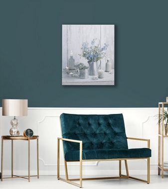 Art for the home LED-Bild Ruhe Blau LED 60x70cm, (1 St)