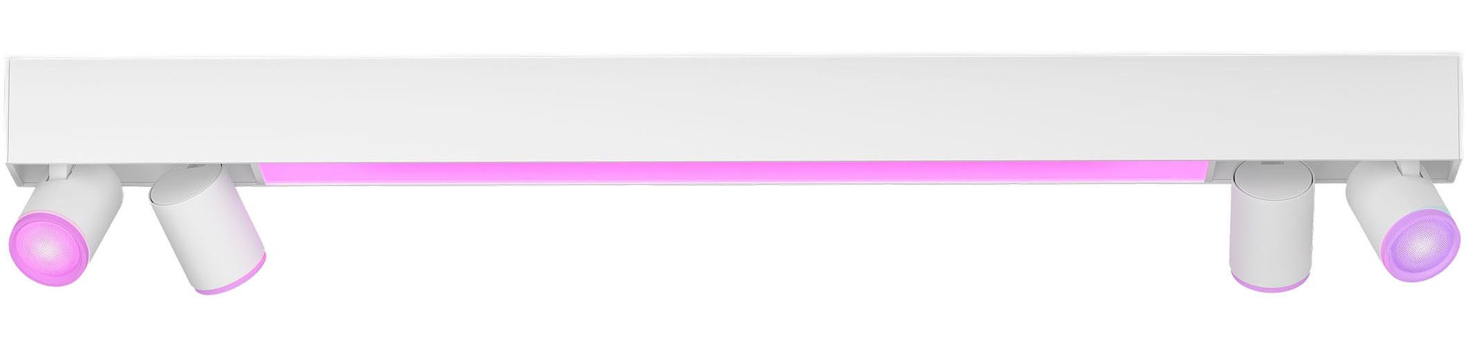 Philips Hue Smarte LED-Leuchte White & Color Ambiance Centris 4er Spot weis günstig online kaufen