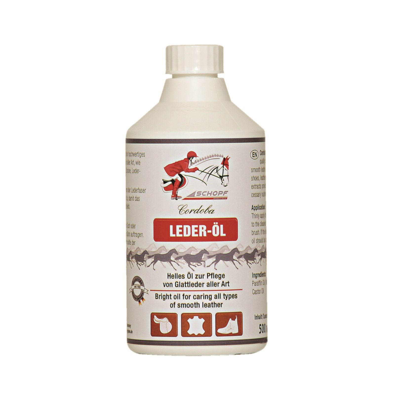 Schopf Riders Universal Cordoba Leder-Öl, 500 ml