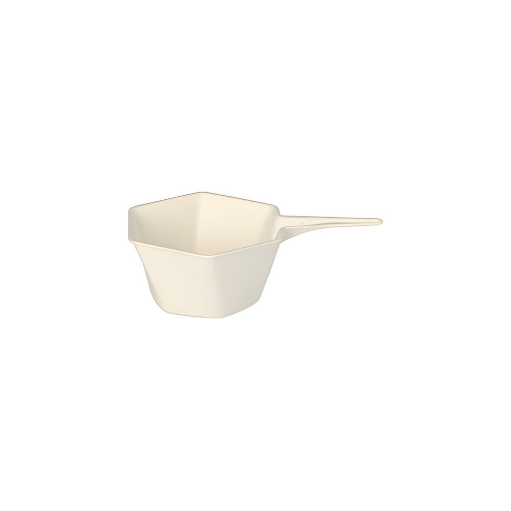 PAPSTAR Einwegschale 500 x Fingerfood - Zuckerrohr 25 ml 3 x 9,5 x 6,3 cm weiss Hexagon, Zuckerrohr