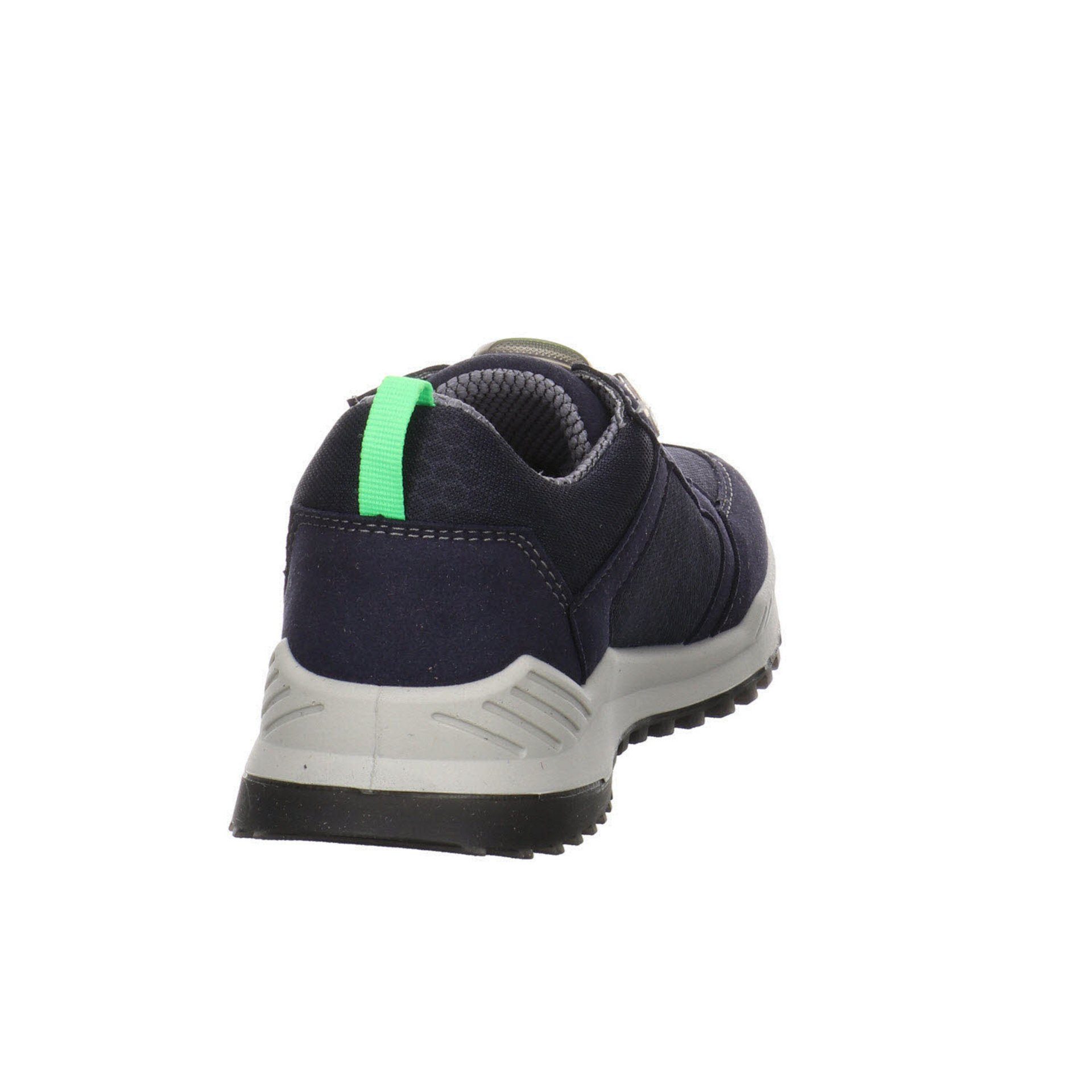 ozean Halbschuh Ricosta Jungen Reen Sneaker Schnürhalbschuhe Leder-/Textilkombination