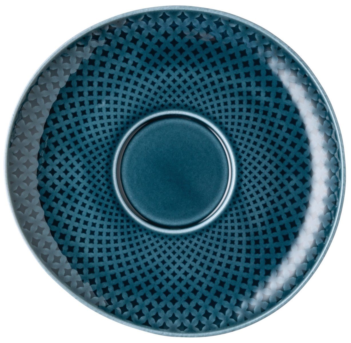 Rosenthal Tasse Junto Ocean Blue Cafe au Lait 2tlg., Porzellan