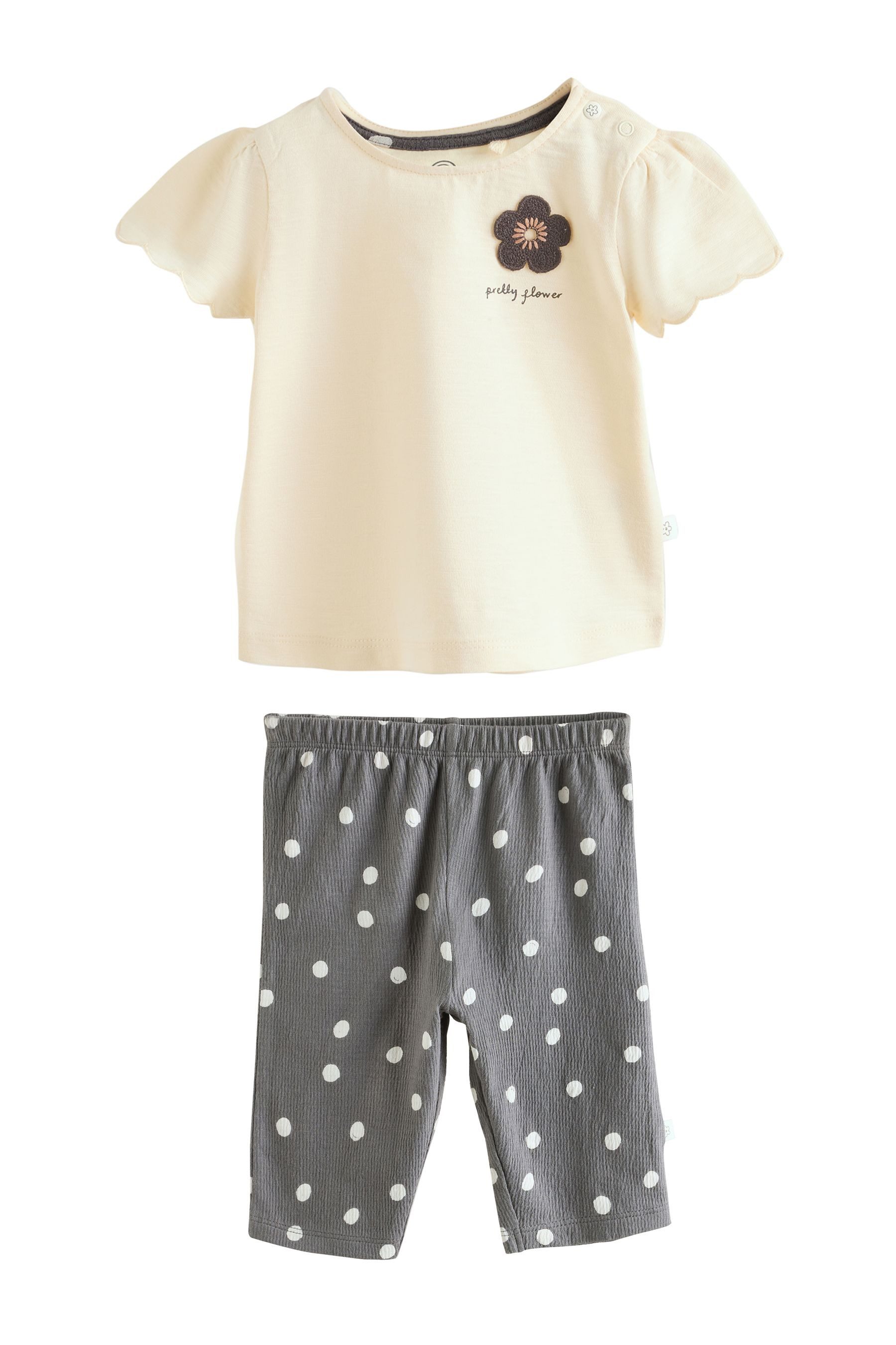 Shirt & Hose 2-teiliges Baby-Set mit Oberteil und Leggings