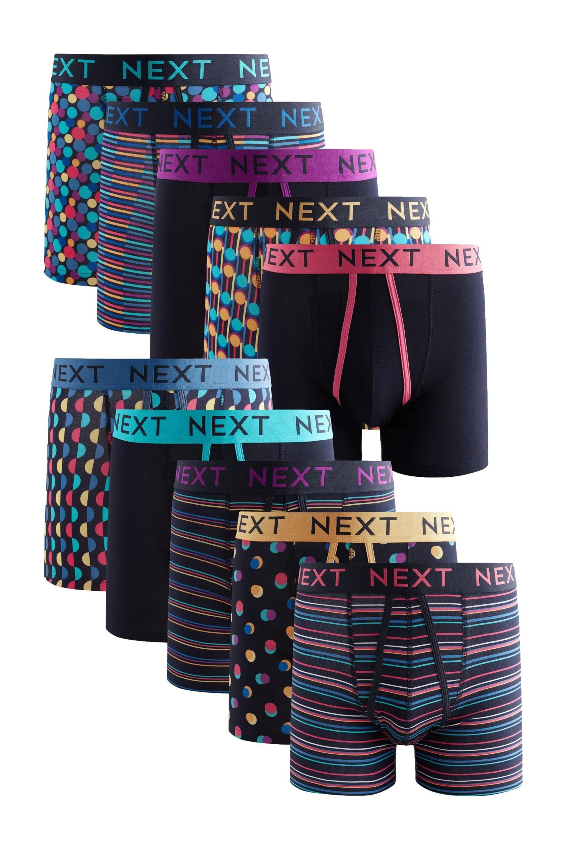 Next Boxershorts Boxershorts A-Front, 10er-Pack (10-St)