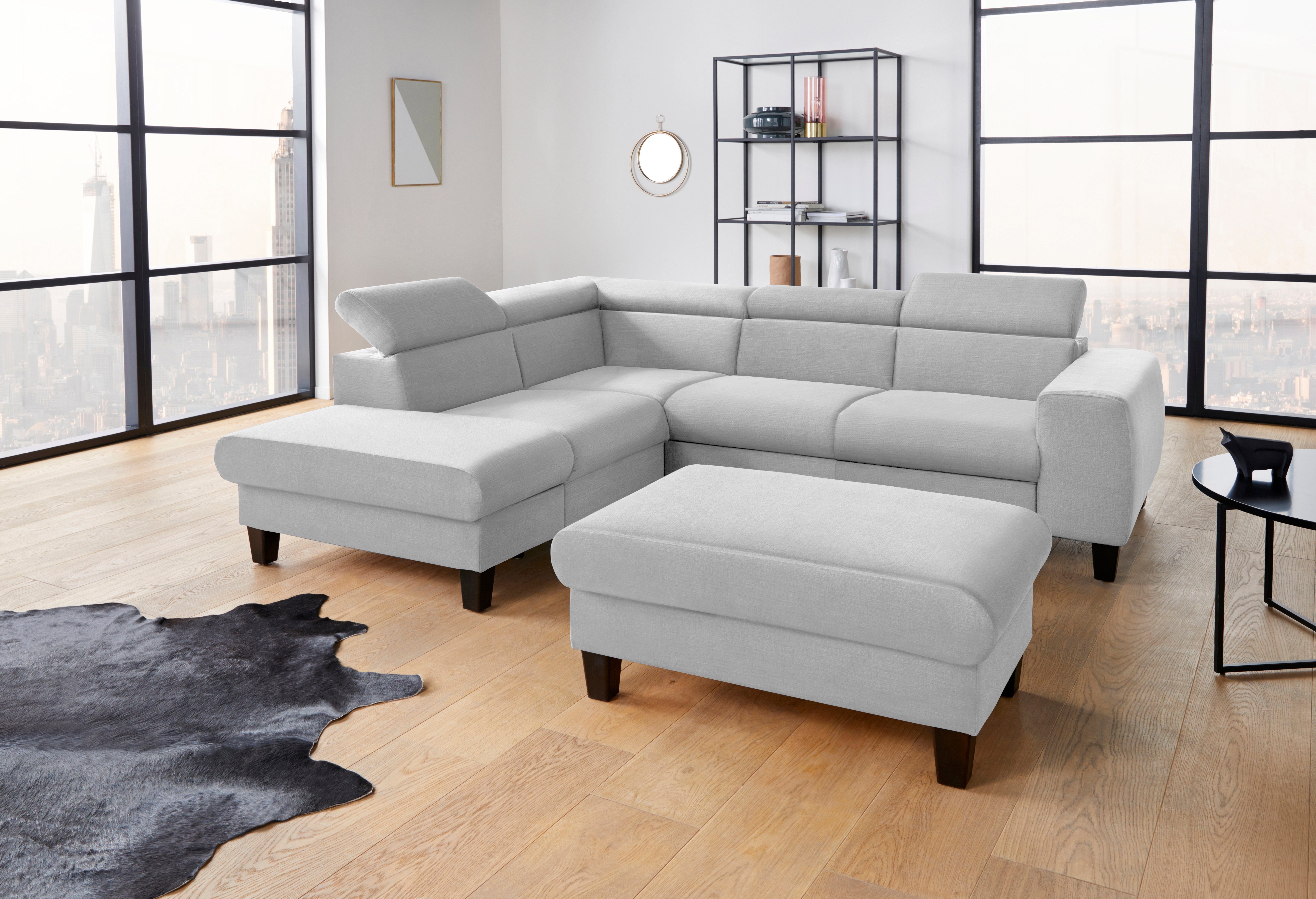 COTTA Polstergarnitur Morven L-Form, (Set), Set bestehend aus: Ecksofa mit günstig online kaufen