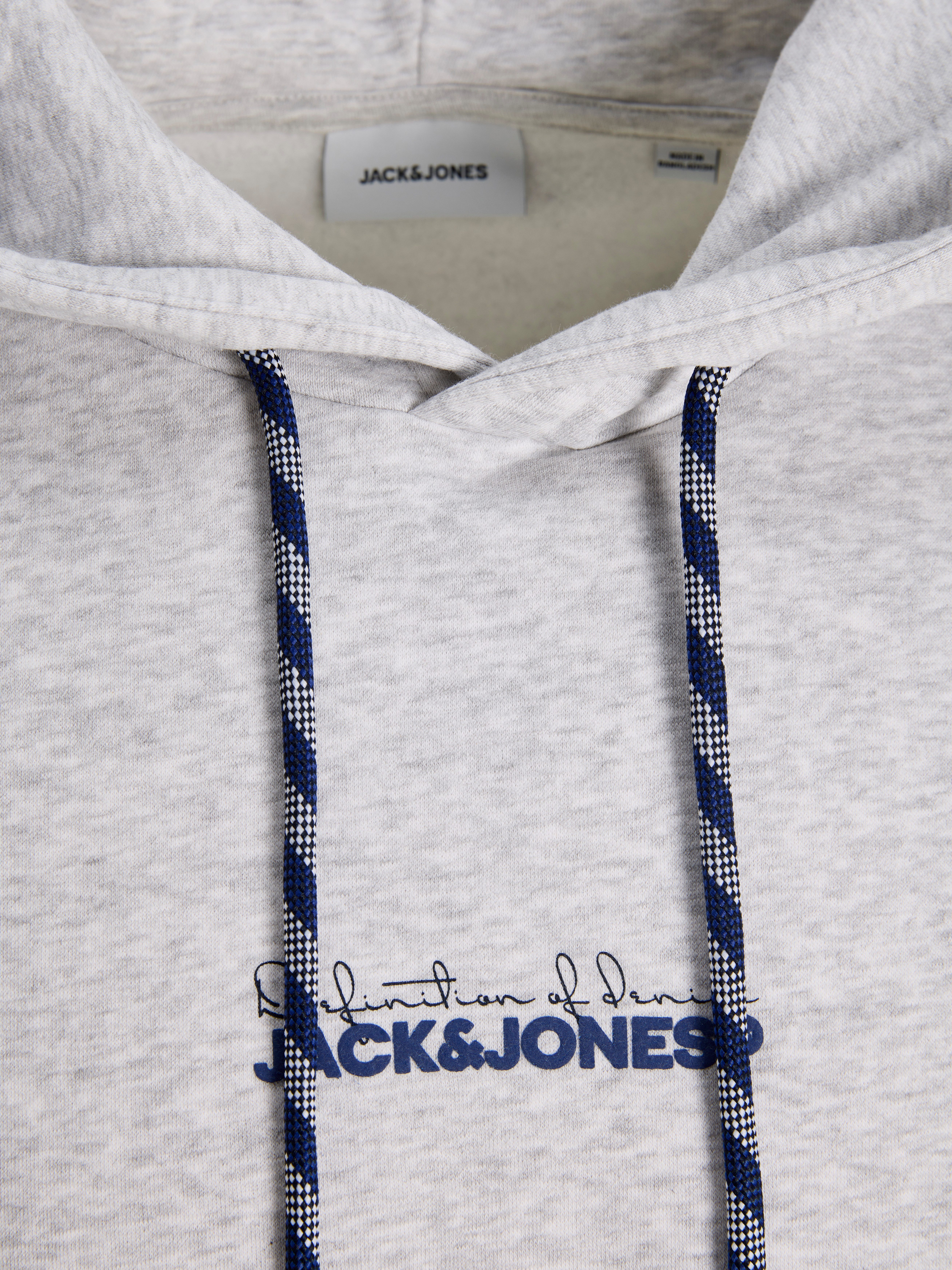 Jack & Jones Kapuzensweatshirt JJKENDRICK SWEAT HOOD Baumwollmischung, regular fit – Bild 3 von 4