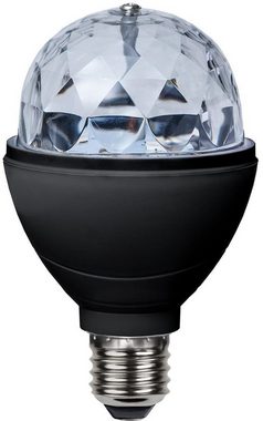 STAR TRADING Discolicht PARTY LAMP E27 einfacher raumfüllender LED Partyeffekt RGB Farben, LED Classic, RGB (rot, grün, blau)