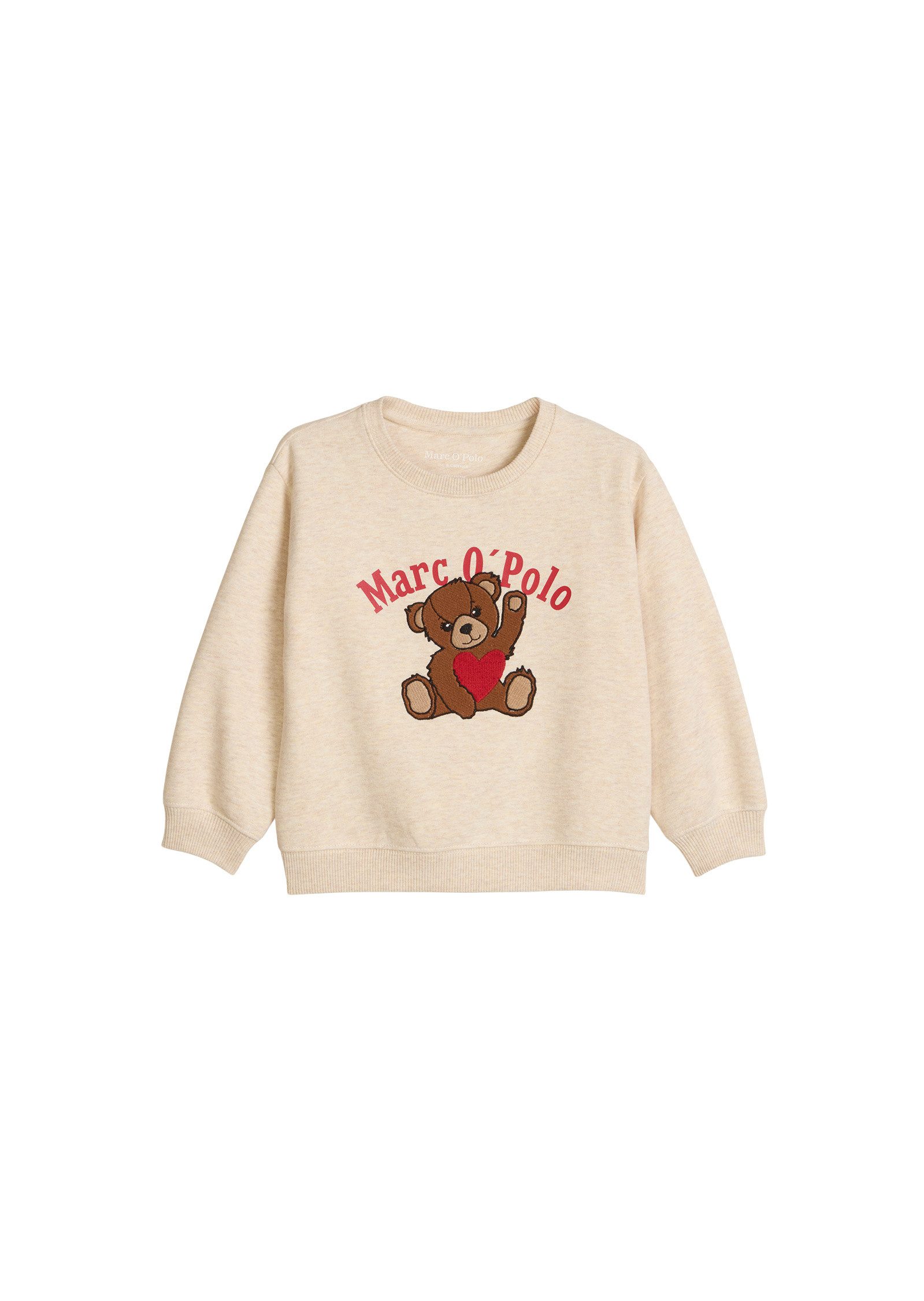Marc O'Polo Sweatshirt aus reiner Bio-Baumwolle