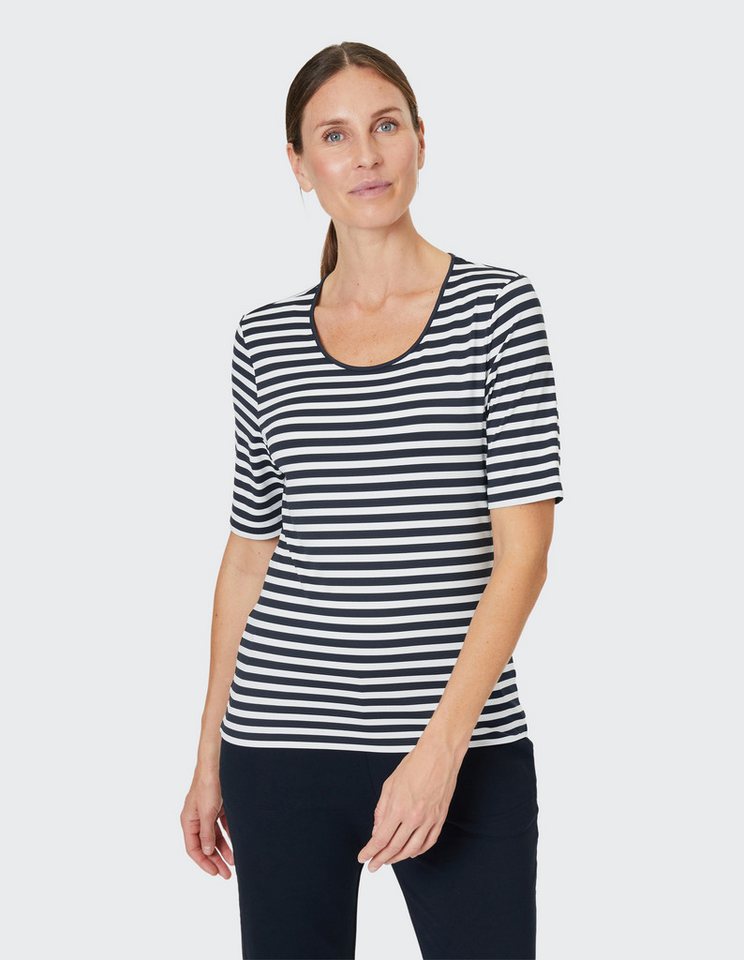 Joy Sportswear T-Shirt ALLISON mit eingesetzten Ärmeln, gerader Rumpfabschluss, ohne Verschluss
