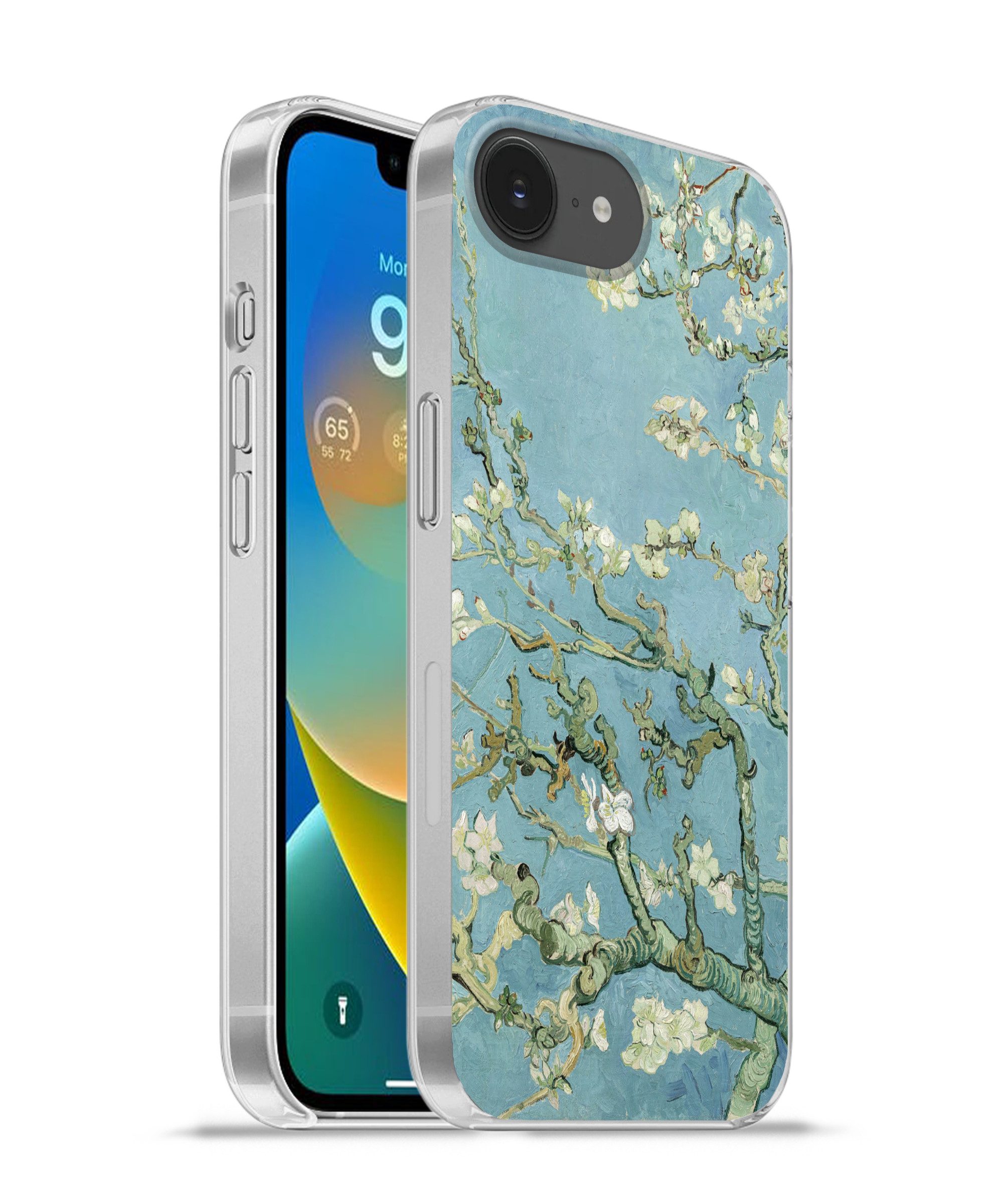 MuchoWow Handyhülle für Apple iPhone 16e Mandelblüte - Van Gogh - Kunst, Smartphone-Bumper, Print, Handy Schutzhülle Dünn