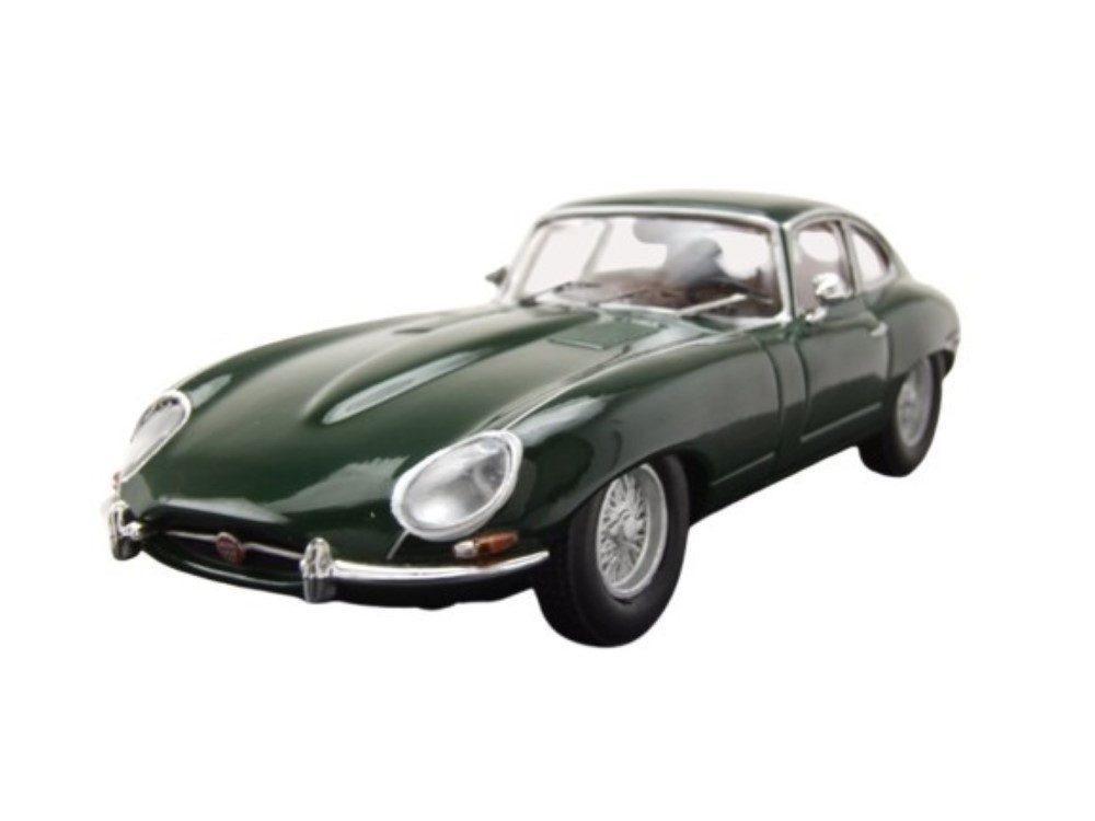 ixo Models Modellauto Jaguar E-Type 1963 dunkelgrün, Maßstab 1:43