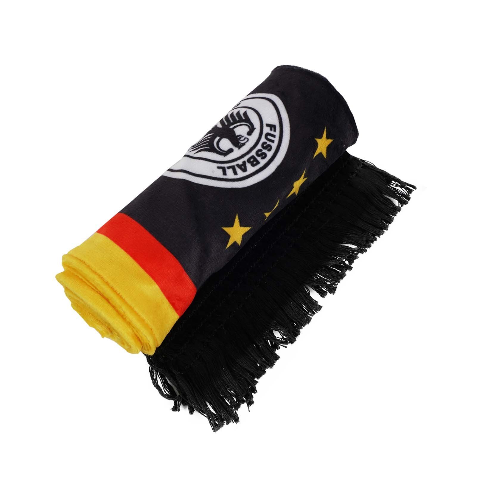 für Fanschal, Schal, Deutschland Nationalteam (Schal) Schirmmütze WM Schal 2022, GalaxyCat WM Fußball Fußball Deutschland 2022