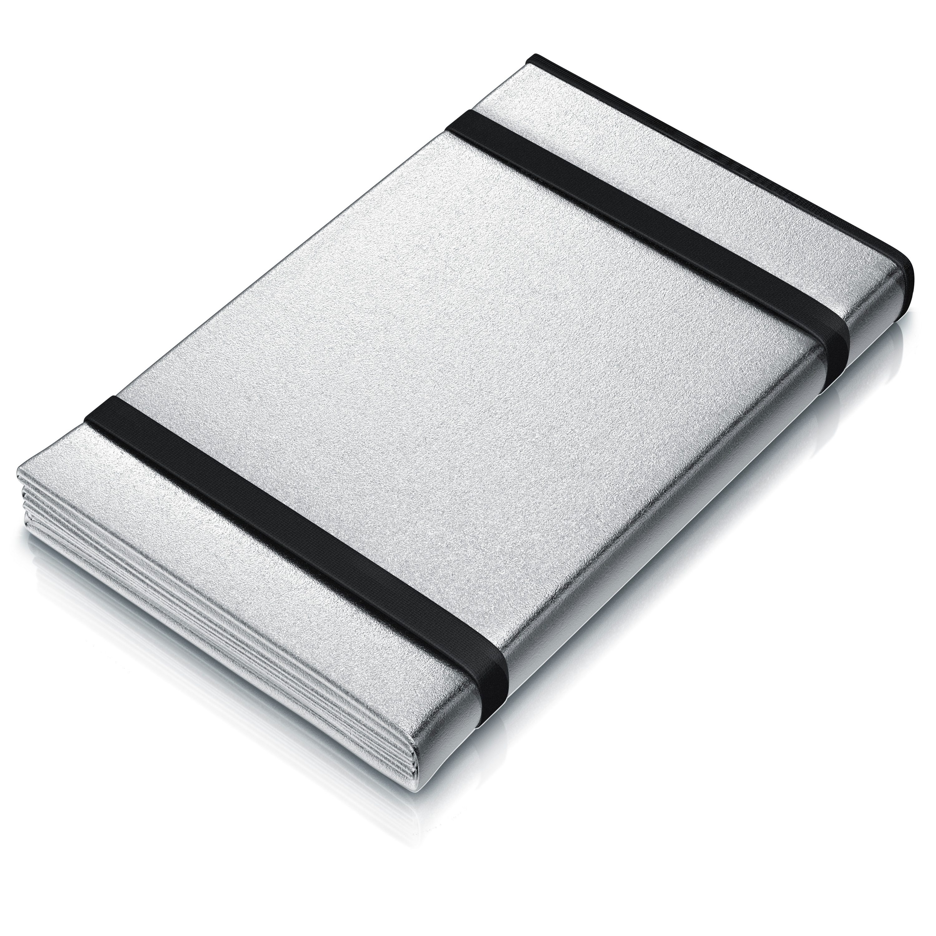 Brandson Isomatte faltbare Isoliermatte, Campingmatte, outdoor, wasserabweisend, (1-tlg), ultraleicht, Aluminium, EPE-Schaum, pflegeleicht, 2x2 m, 200x200 cm