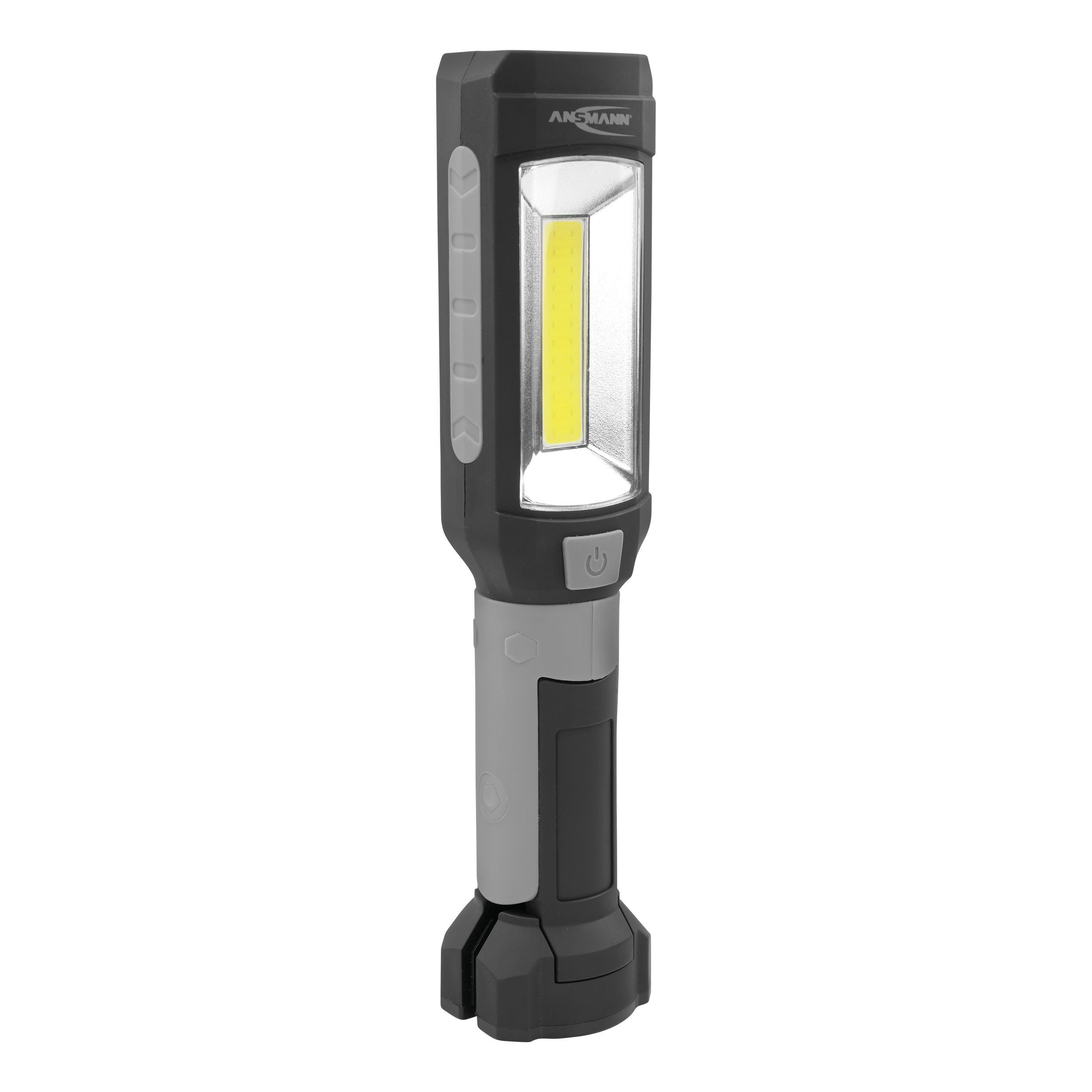ANSMANN AG LED Arbeitsleuchte LED Werkstattlampe 230 Lumen - Arbeitsleuchte kabellos magnetisch 3W, LED