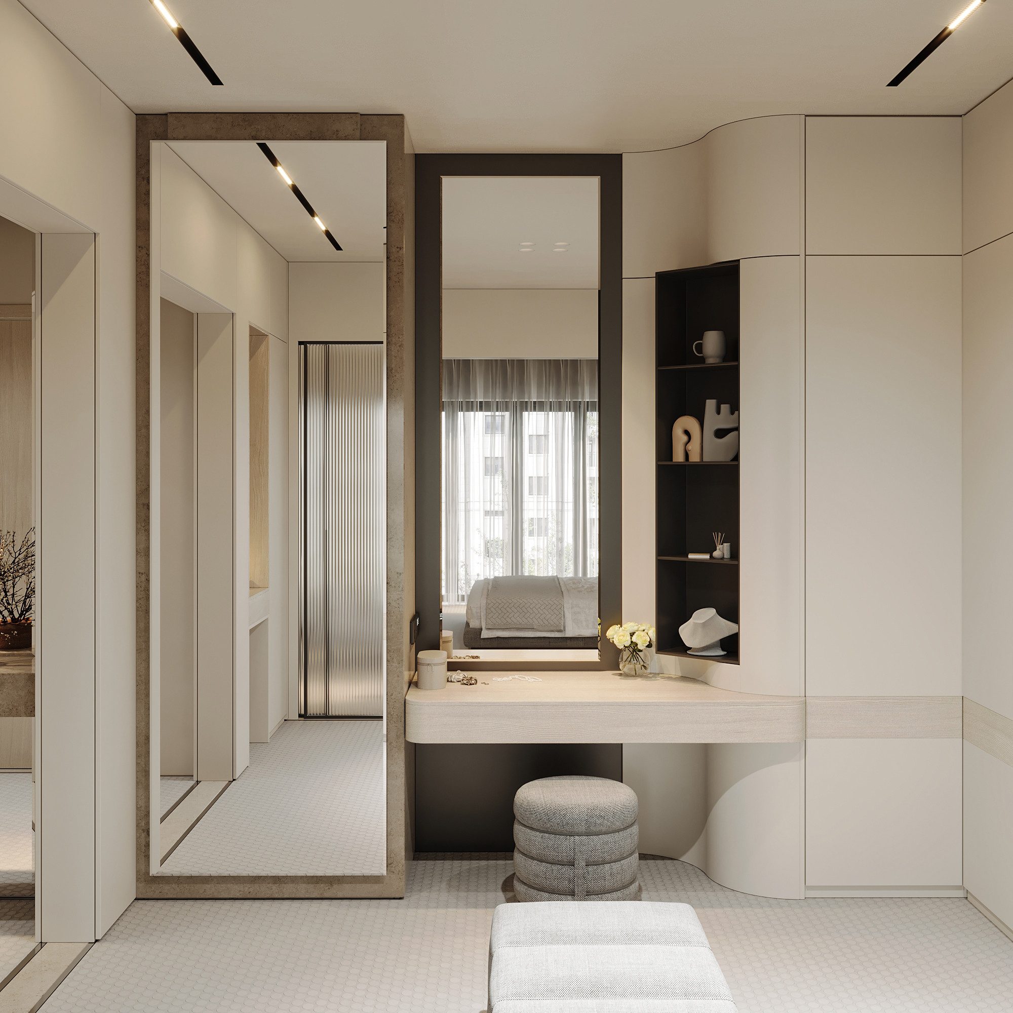 MySpiegel.de Wandspiegel Rahmenloser Spiegel -10mm Facettenschliff -4mm Stä günstig online kaufen