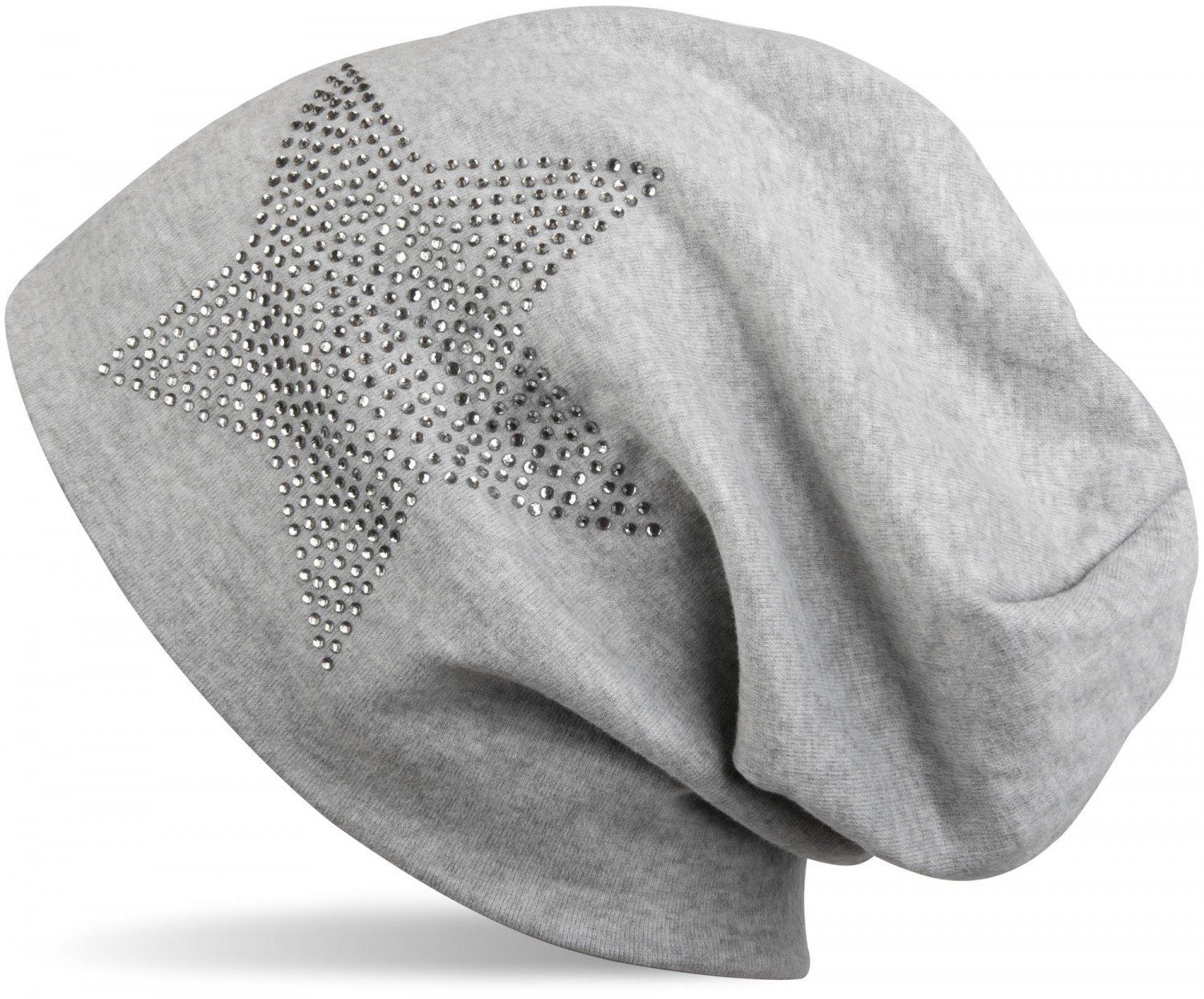styleBREAKER Beanie Warme Beanie Mütze mit Strass Stern (1-St)