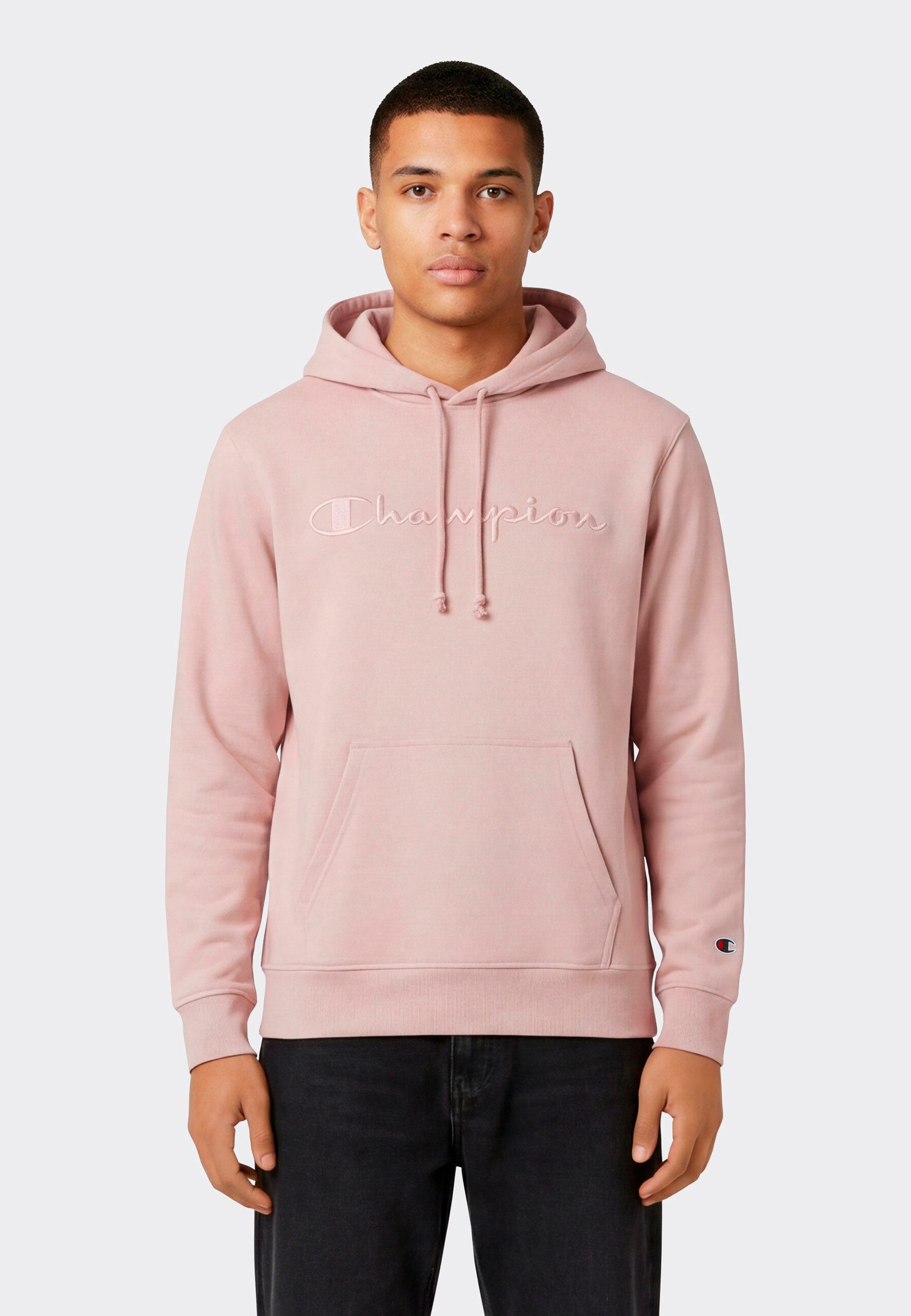 Champion Kapuzensweatshirt ICONS TONAL Terry Hoodie with Big Logo (1-tlg) für sportliche Aktivitäten, sportlicher Stil, mit Kapuze