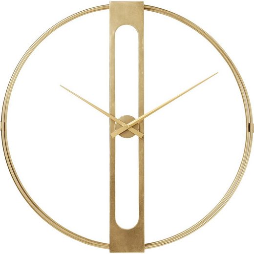 KARE Uhr »Wanduhr Clip Gold D107cm«, Ein wahres Schmuckstück online