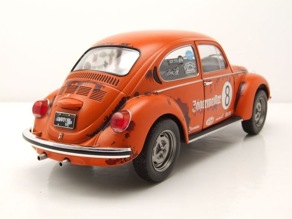 VW Beetle 1303 Bi-Color Orange 1974 1/18 SOLIDO S1800515