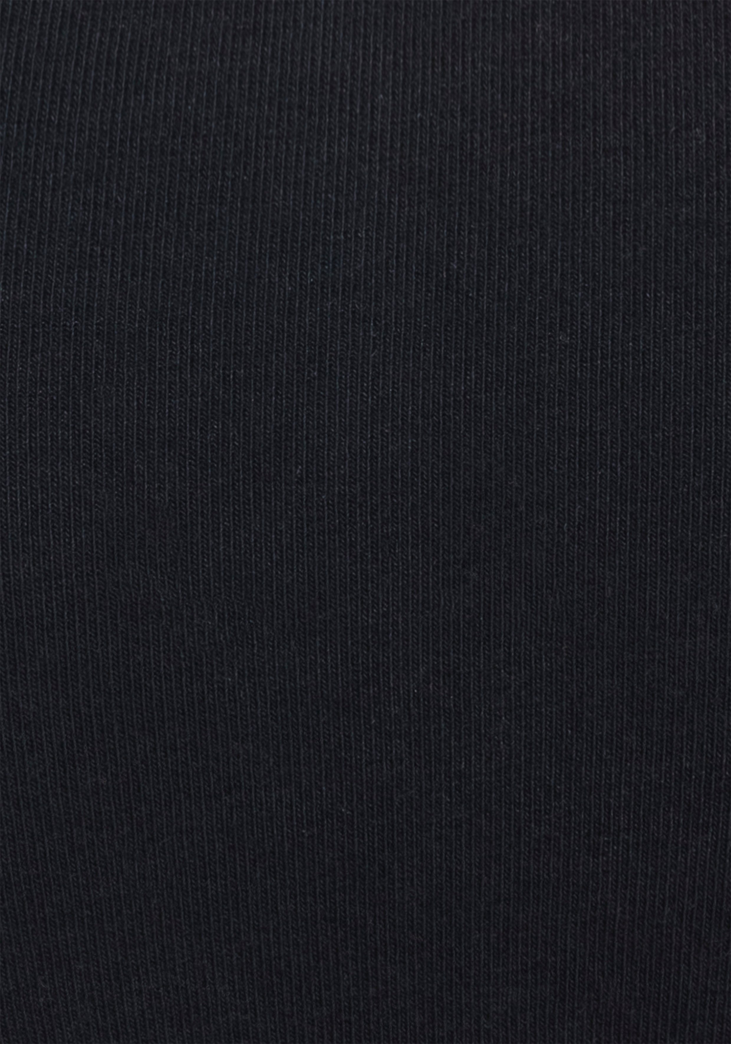 H.I.S Bustier (Packung, 2 Baumwoll-Qualität elastischer aus schwarz, Stück) weiß