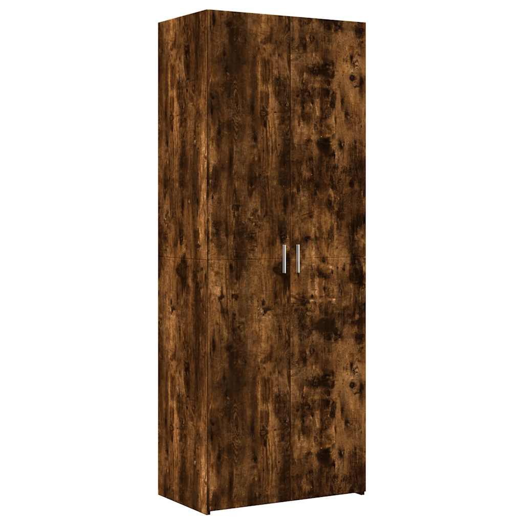 vidaXL Highboard Highboard Räuchereiche 70x42,5x185 cm günstig online kaufen