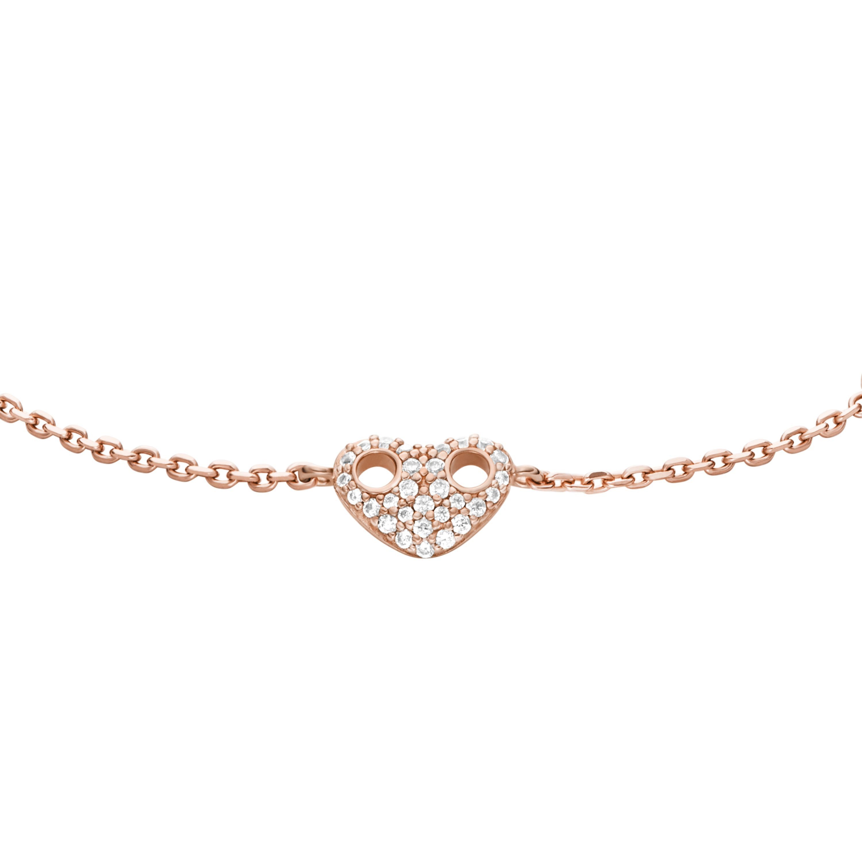 Emporio Armani Armband Schmuck Geschenk Silber 925 SENTIMENTAL Herz, mit Zirkonia (synth)