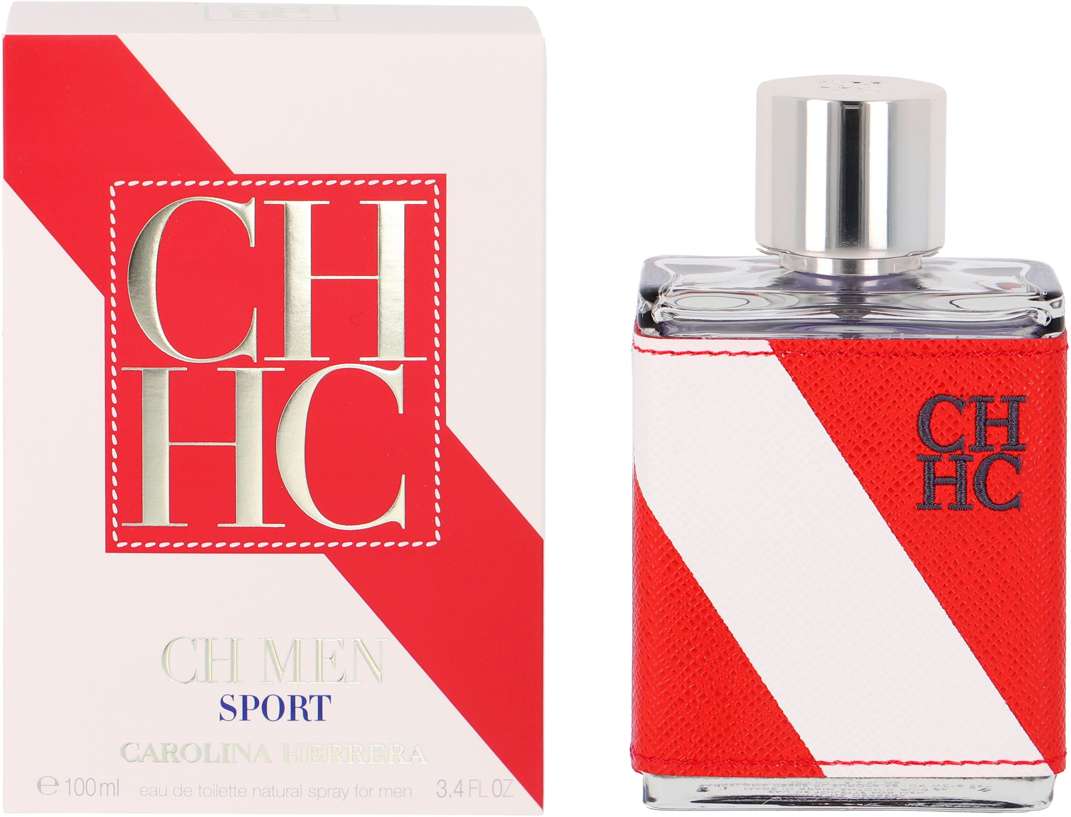 Carolina Herrera Eau de Toilette CAROLINA HERRERA CH Men Sport, mit frischer Bergamotte