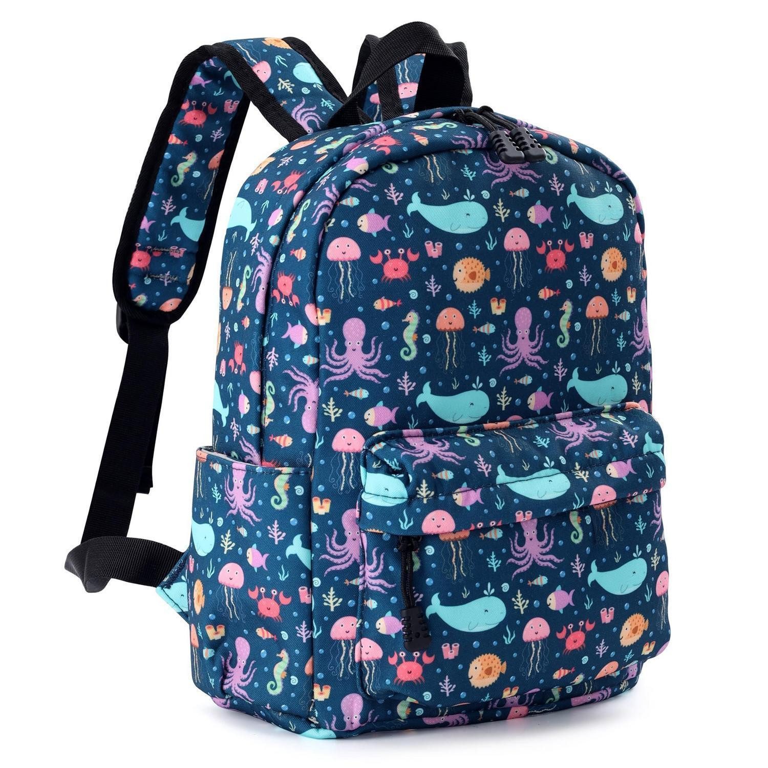 LuxusKollektion Kinderrucksack Kinderrucksack Purpurblau Kleinkind 3-5 J.