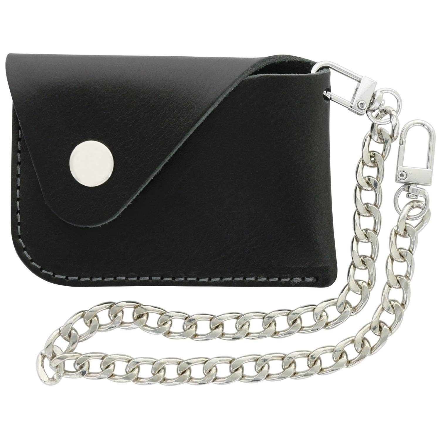 XiRRiX Kartenetui Kreditkartenetui, Kreditkartenhalter Damen und Herren aus Leder (1-tlg), mit Hosenkette (abnehmbar)