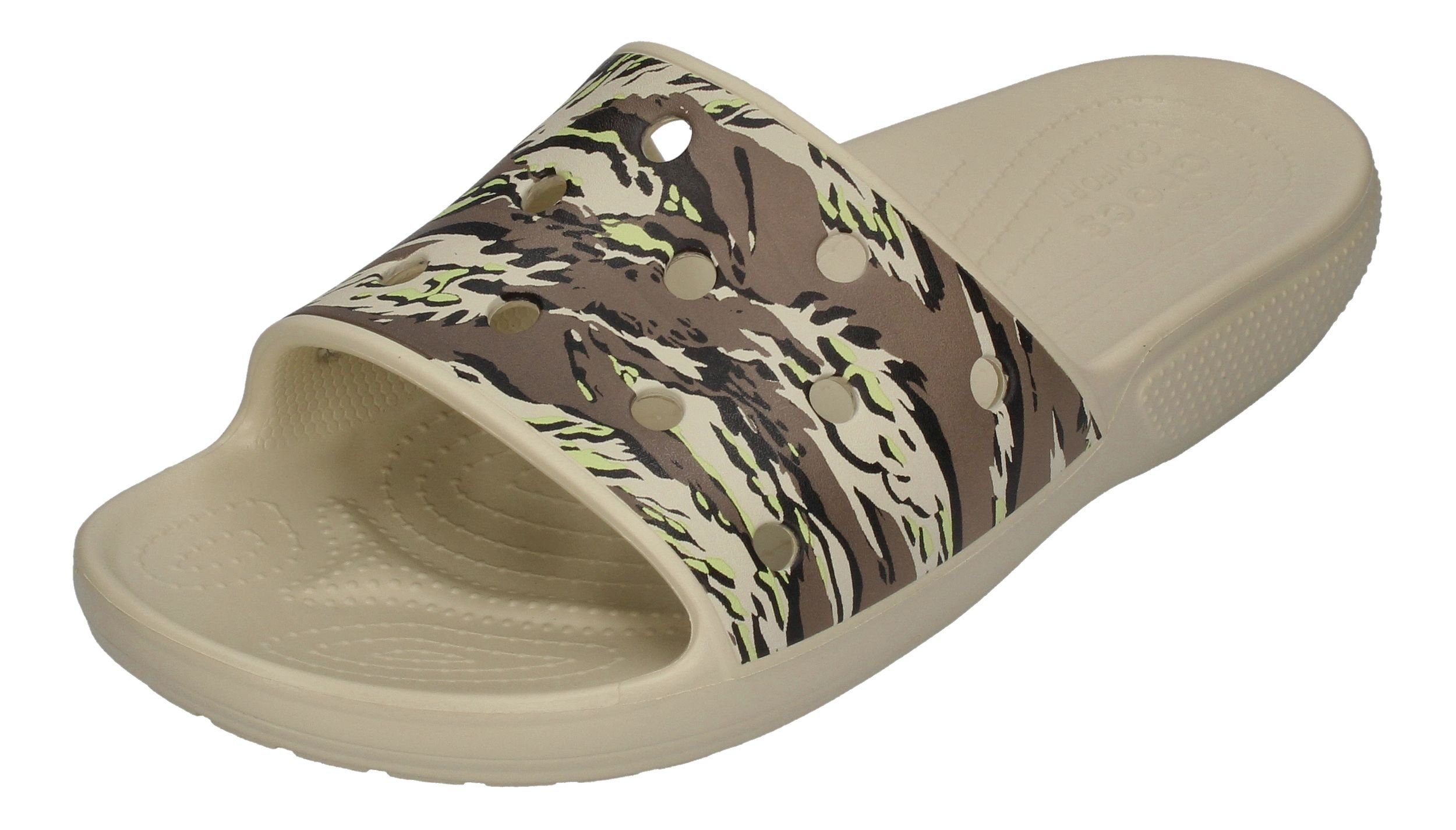 Crocs Classic Printed Camo Slide Pantolette günstig online kaufen