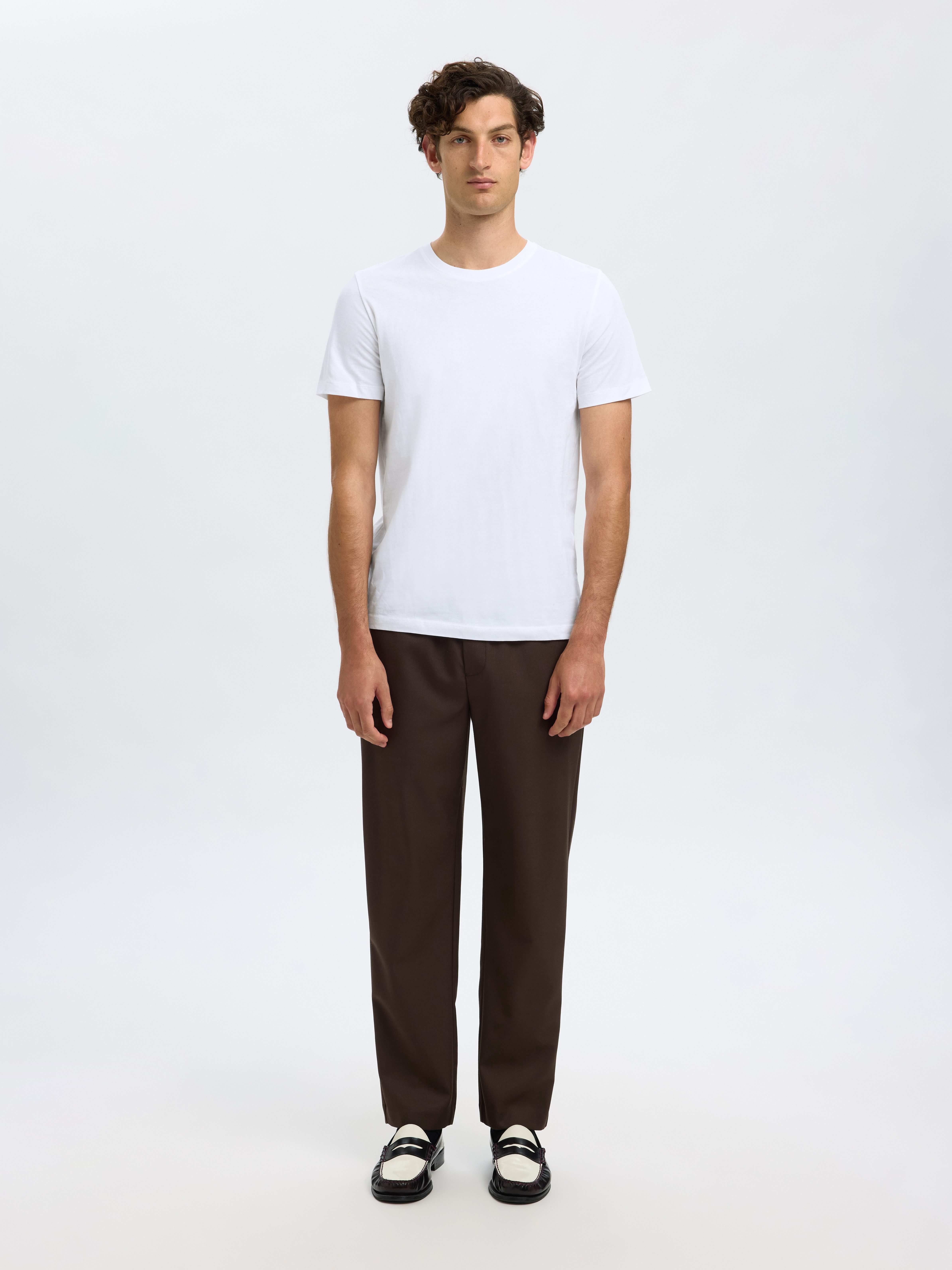 Selected Rundhalsshirt SLHCORMAC SS O-NECK TEE 5 PACK NOOS (Packung, 5-tlg)