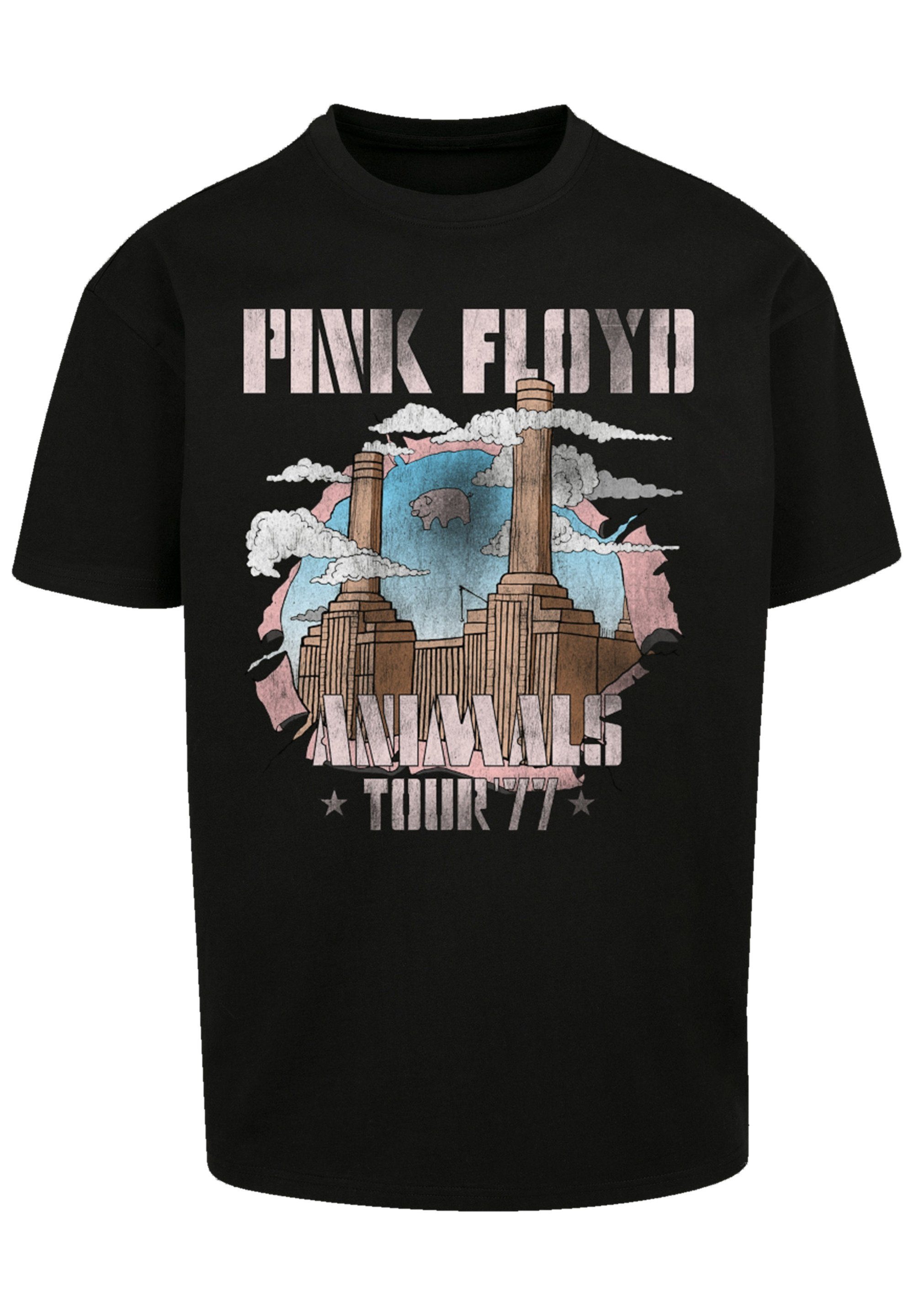 F4NT4STIC T-Shirt Pink Floyd Animal Factory Print schwarz