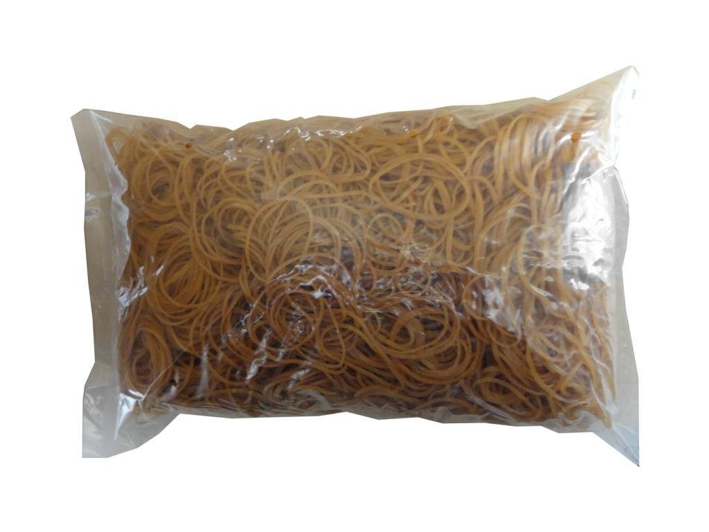 WBV - Westdeutscher Bindegarn-Vertrieb Eselgrimm GmbH & Co. KG Gummibänder 1kg Para-Gummibänder Gummiringe / transparent / Breite=6mm Ø=60mm