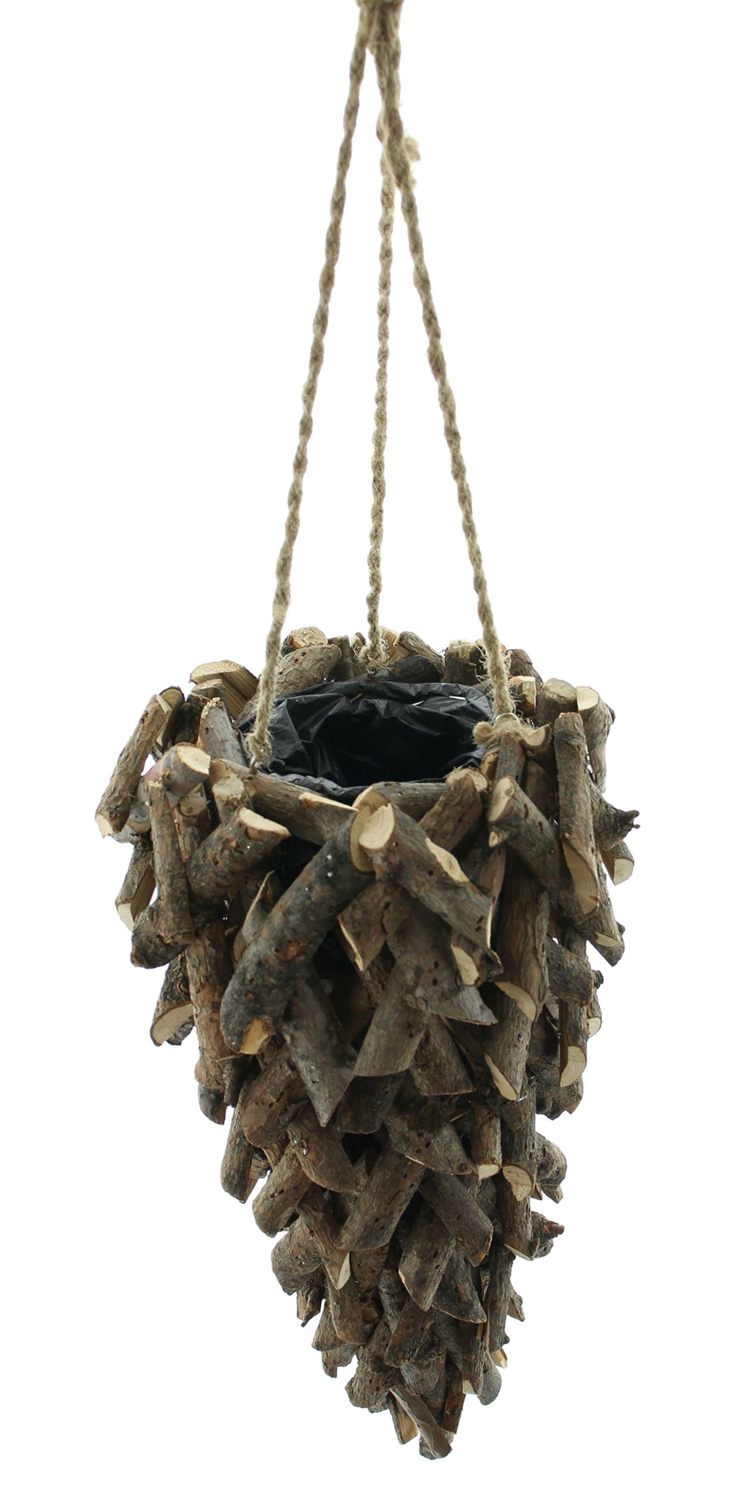 Frank Flechtwaren Blumenampel, Pflanzampel Naturrattan günstig online kaufen