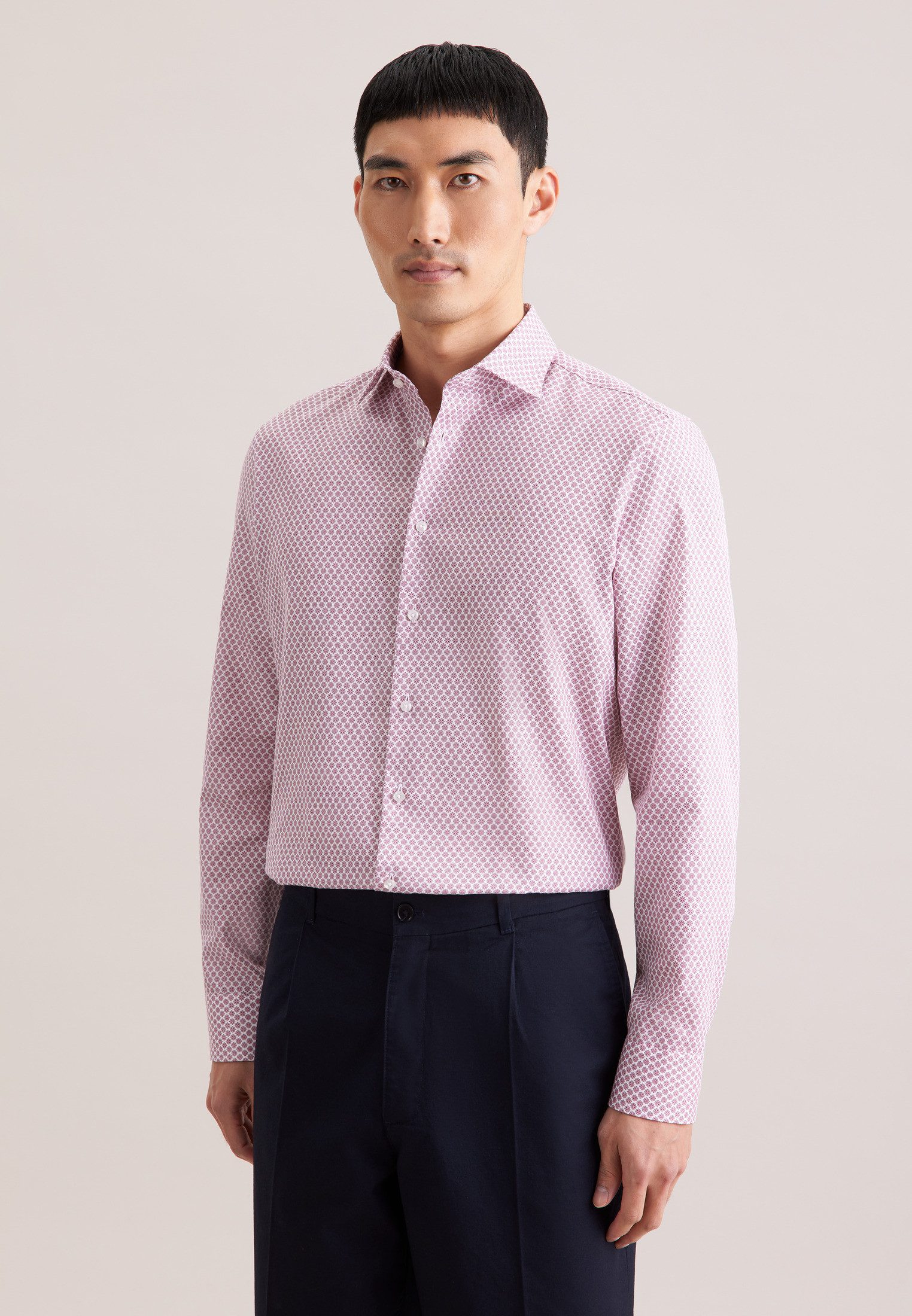 Businesshemd Schwarze Rose