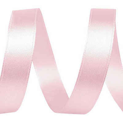 maDDma Geschenkpapier »5m Satinband 10mm Dekoband Geschenkband Schmuckband, wähle deine Wunschfarbe«, rosa