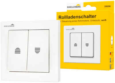 SCHELLENBERG Schalter »Rolladenschalter«, mit Rastfunktion, Unterputz