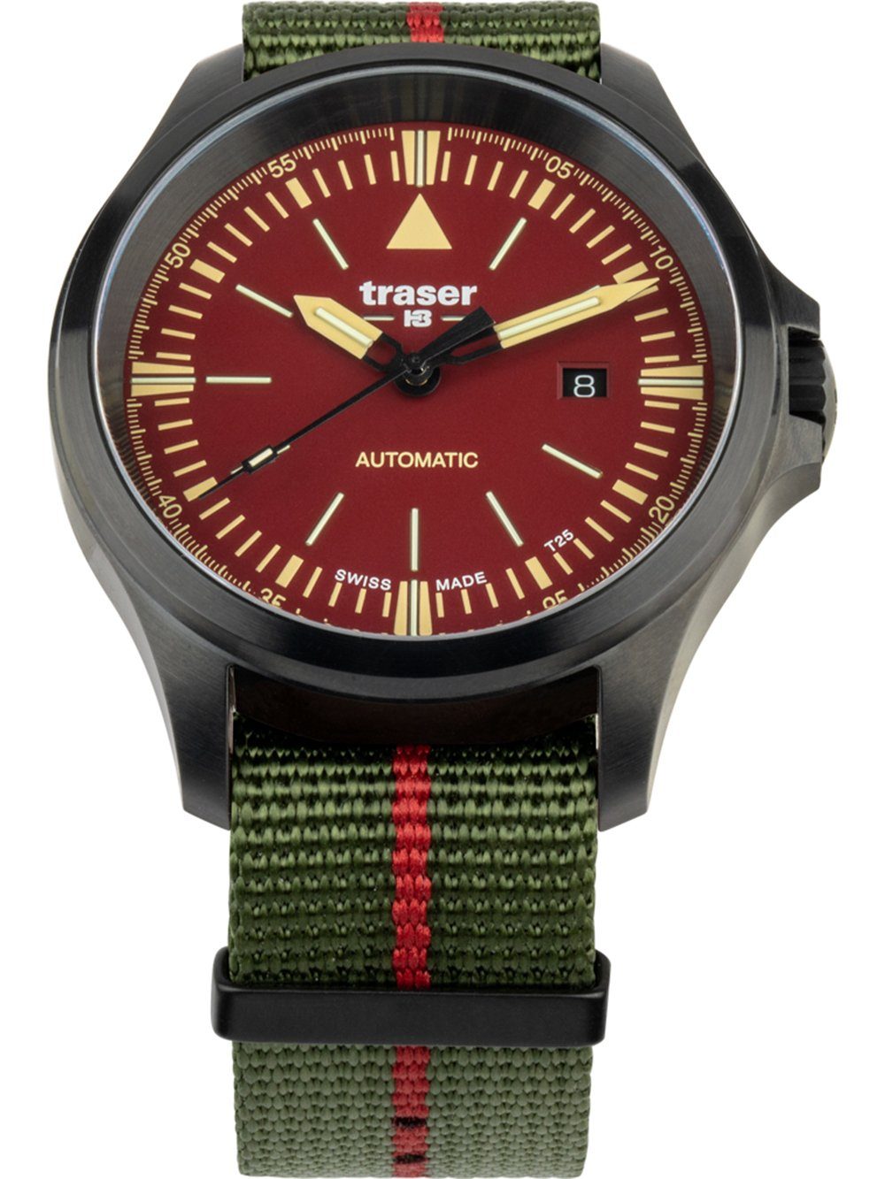 Traser Automatikuhr Traser 110757 P67 Officer Automatik Herrenuhr 45mm 10ATM Traser 110757 P67 Officer Automatik Herrenuhr 45mm 10ATM