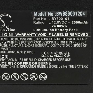 vhbw Ersatz für Skil BY500101 für Akku Li-Ion 2000 mAh (12 V)