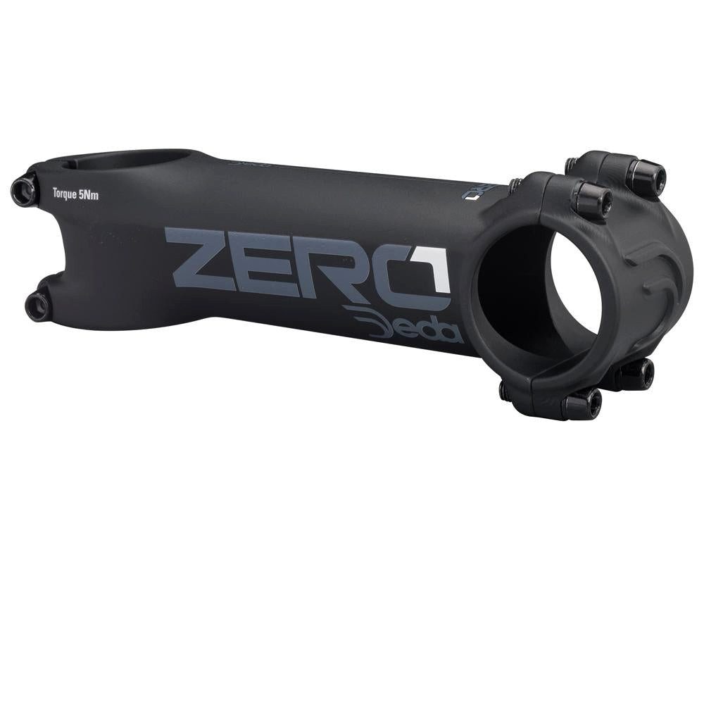 Deda Fahrradlenker Deda Vorbau Zero1 OS 110 mm, black on black